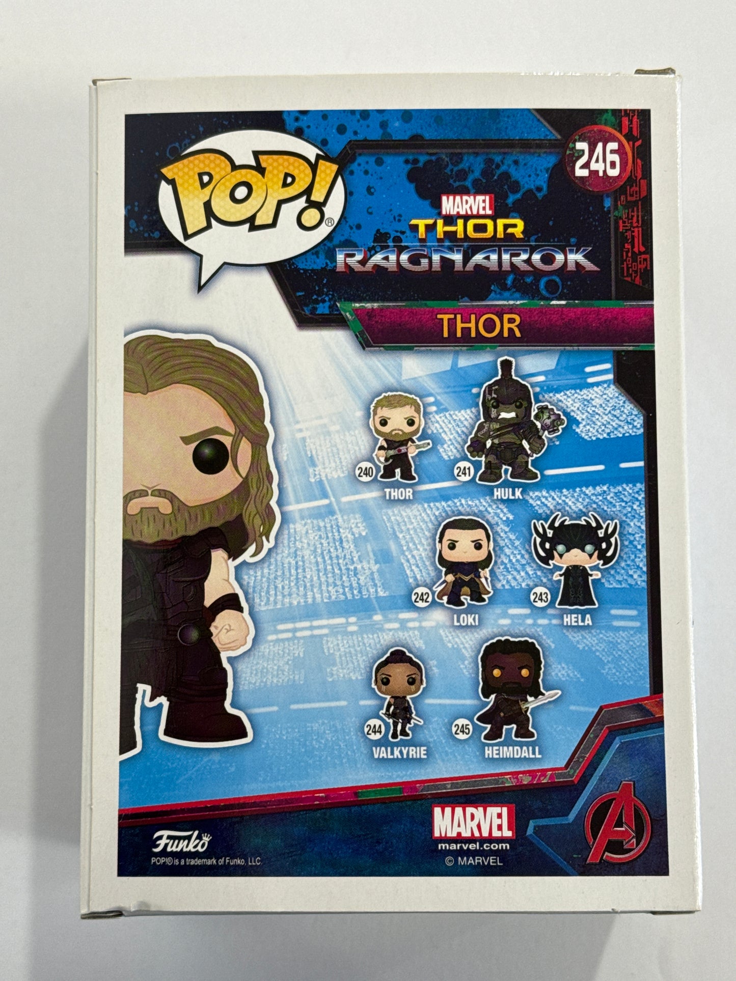 Thor Ragnarok - Thor With Surtur's Head Pop! Vinyl #246