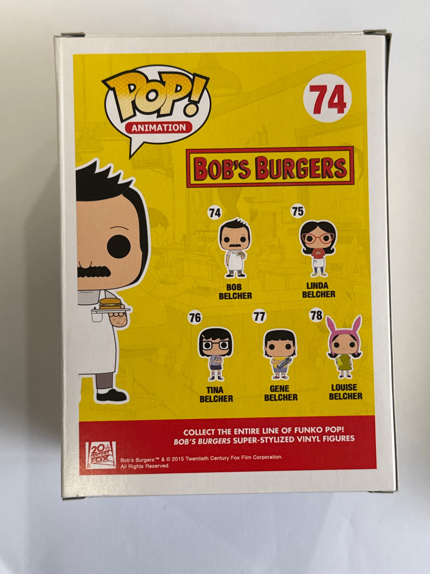 Bob's Burgers - Bob Belcher Pop Vinyl #74