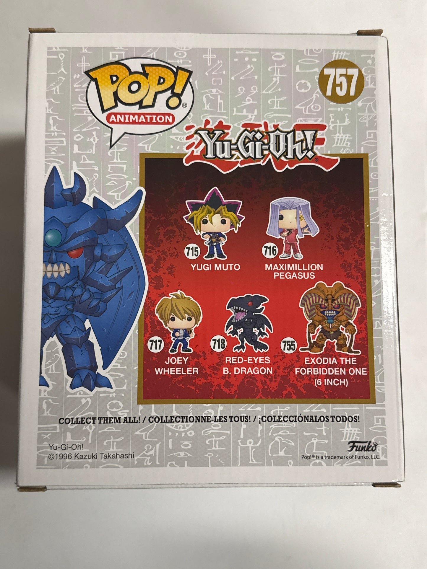 Yu-Gi-Oh! - Obelisk the Tormentor 6" US Exclusive Pop! Vinyl #757
