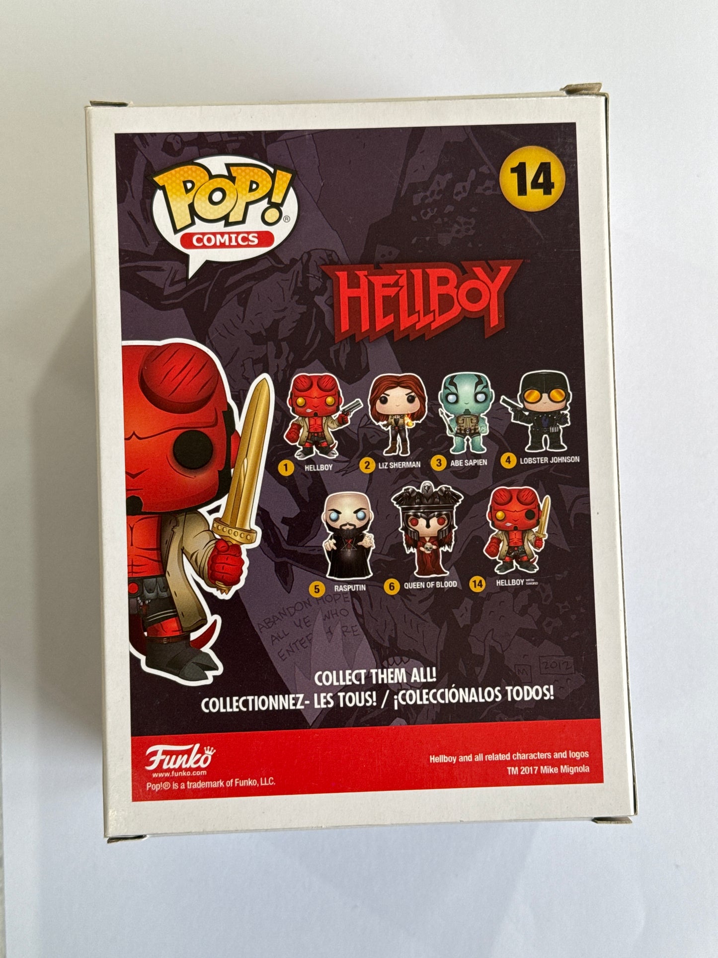 Hellboy - Hellboy with Sword Pop! Vinyl #14
