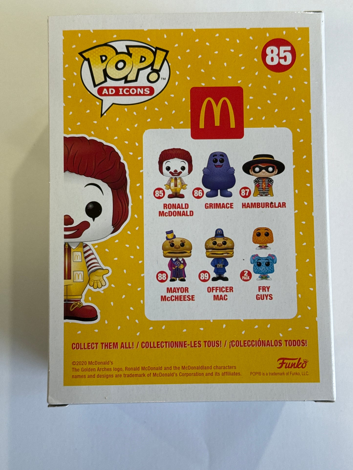 McDonalds - Ronald McDonald Pop! Vinyl #85