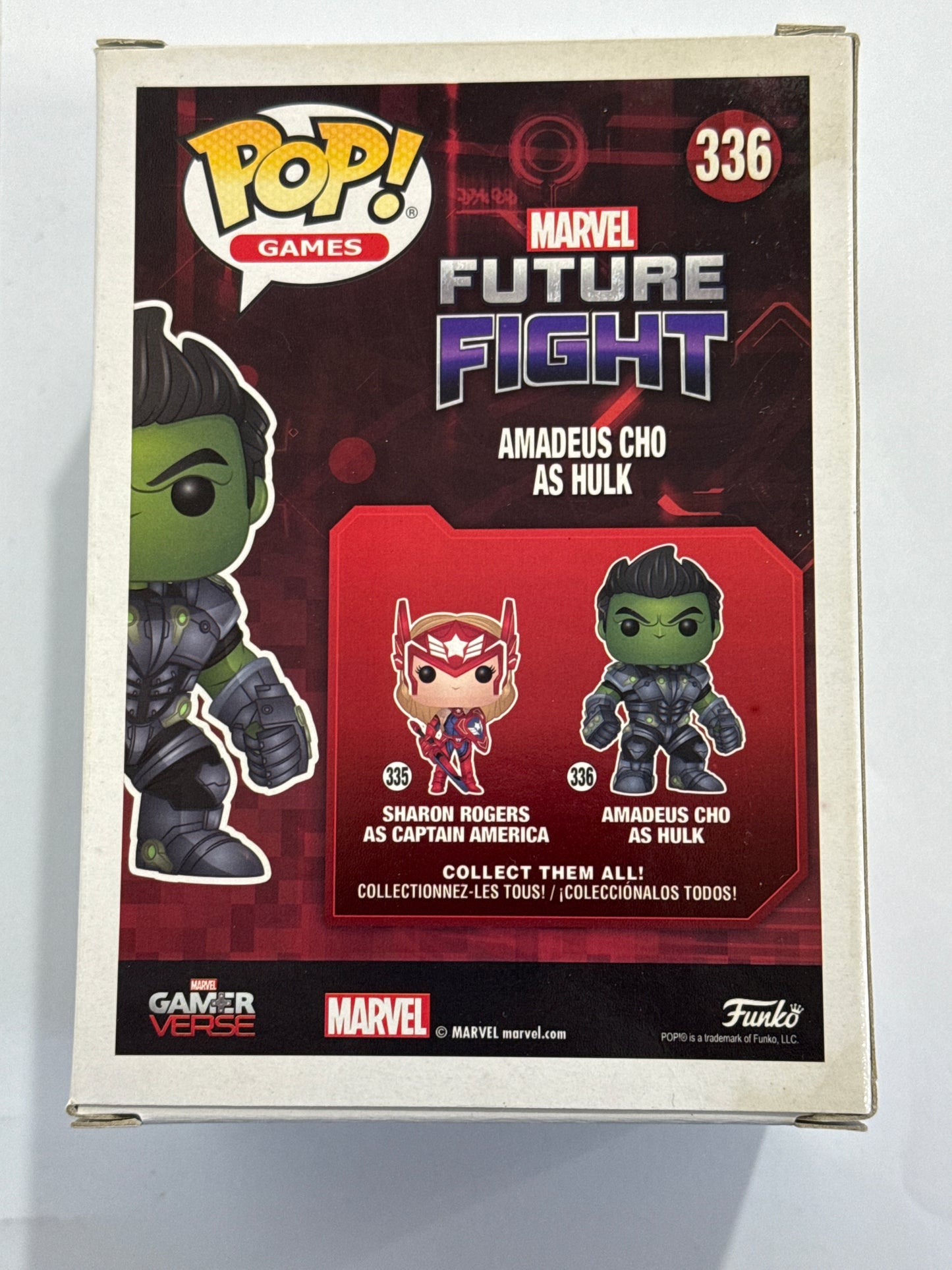 Future Fight - Amadeus Cho as Hulk Pop! Vinyl #336