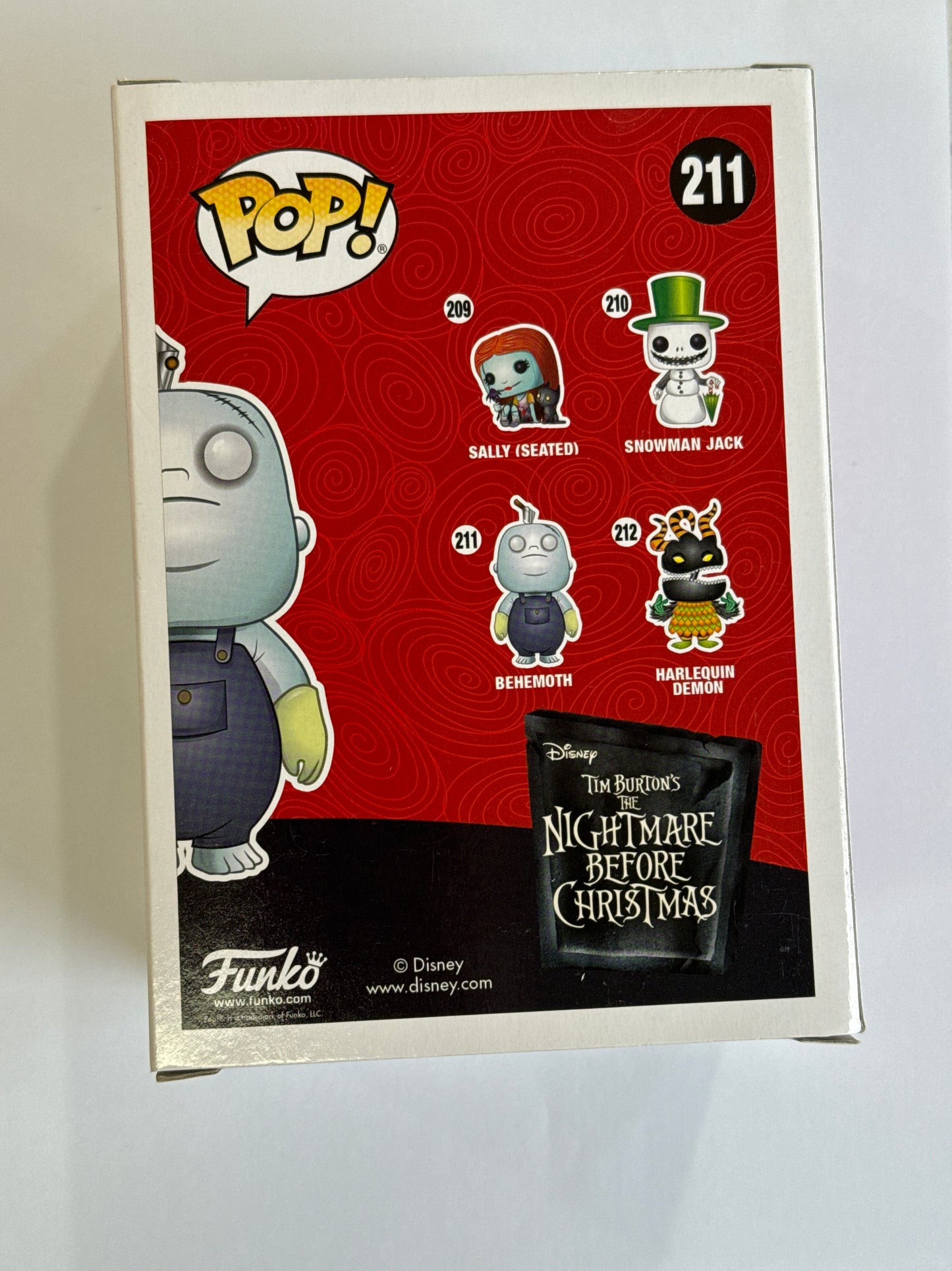 The Nightmare Before Christmas - Behemoth GITD Pop! Vinyl #211