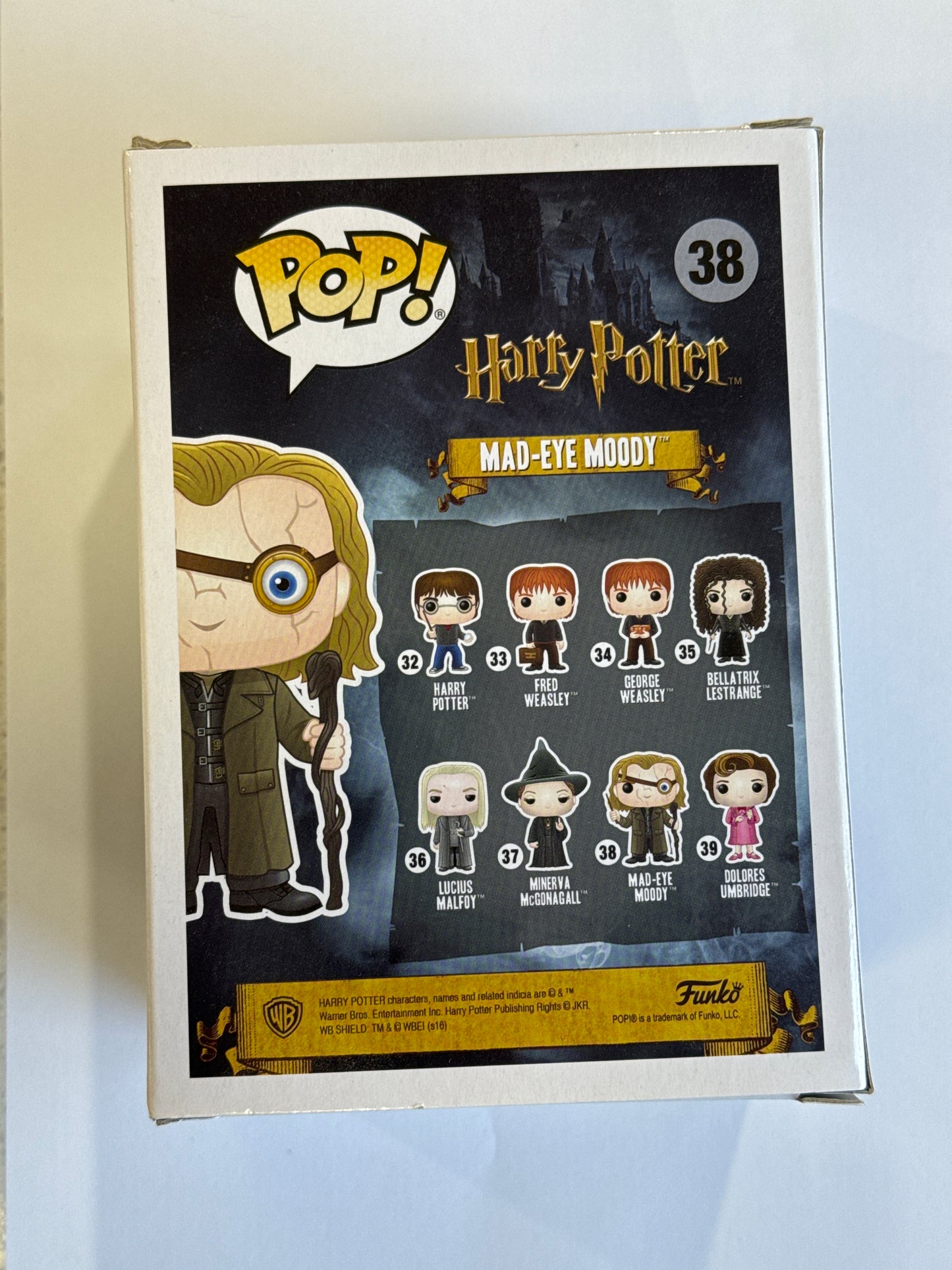 Harry Potter - Mad-Eye Moody Pop! Vinyl #38