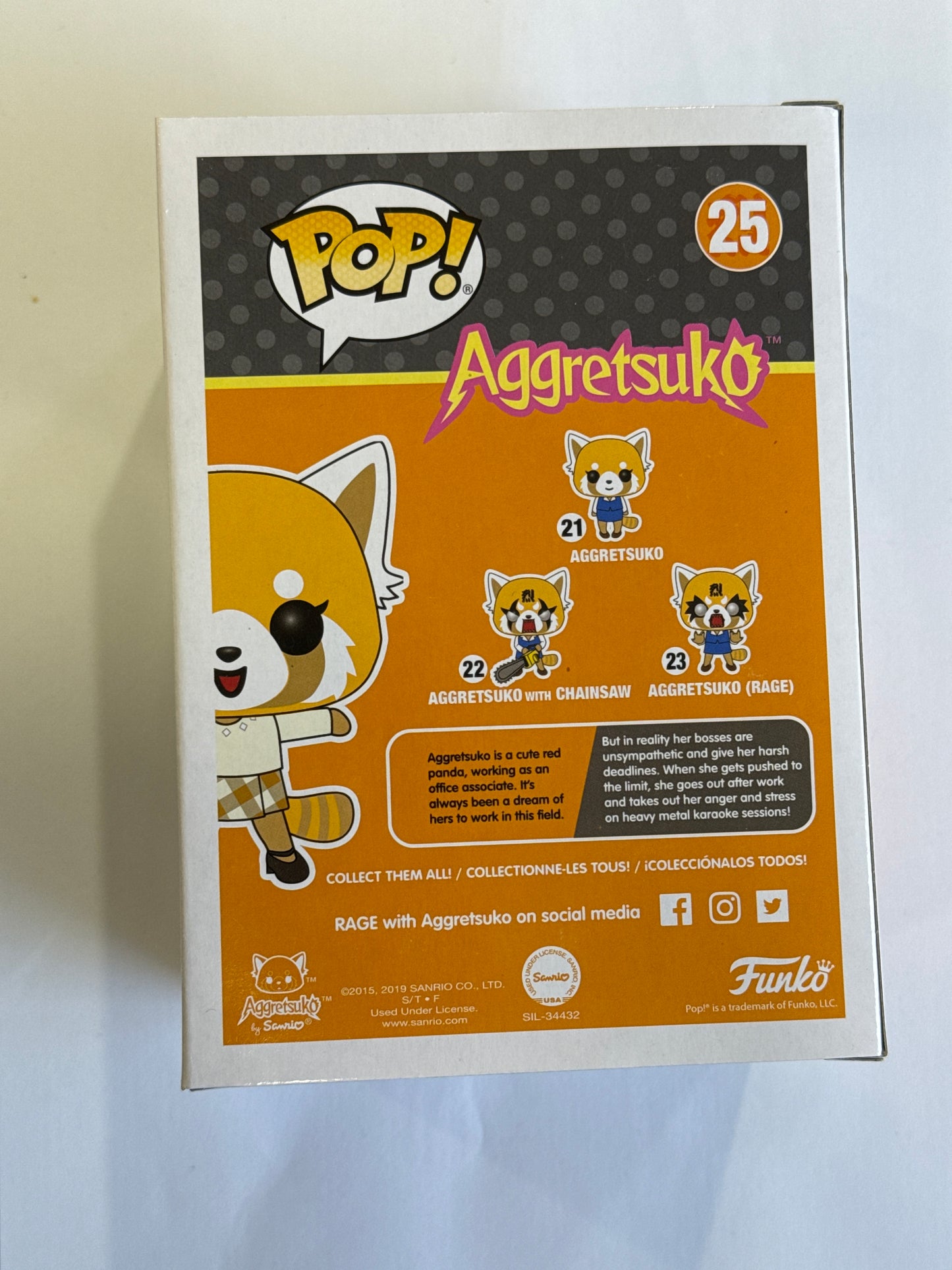 Aggretsuko - Aggretsuko Date Night US Exclusive Pop! Vinyl #25