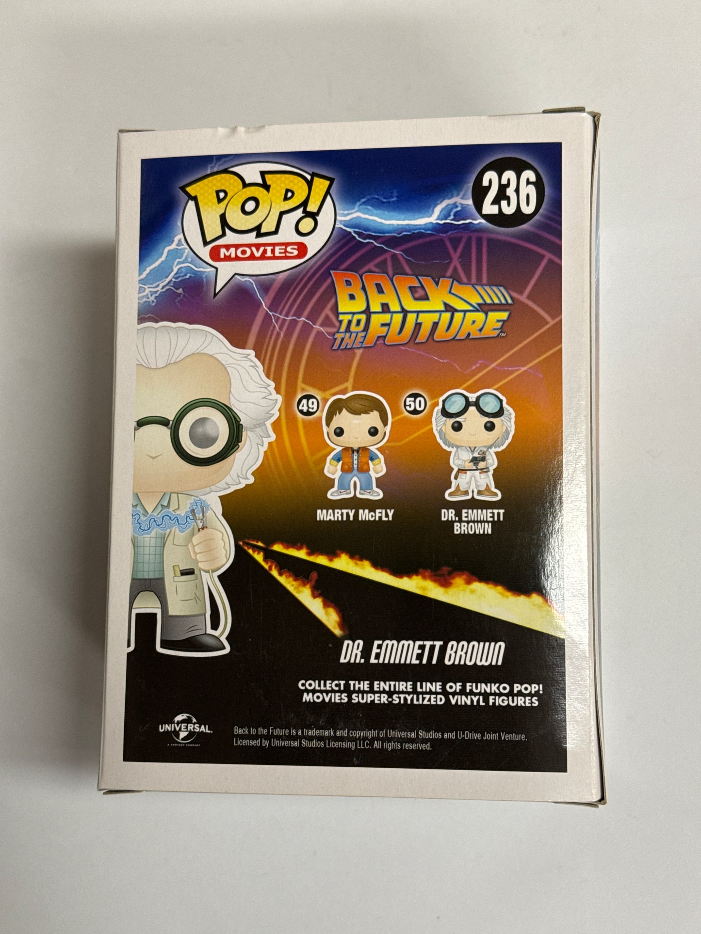 Back to the Future - Dr. Emmett Brown Lootcrate Exclusive Pop! Vinyl #236
