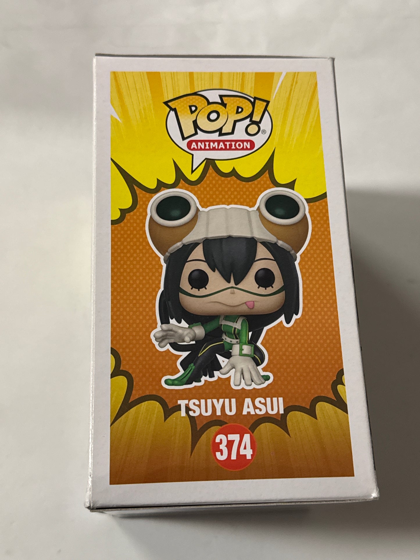 My Hero Academia - Tsuyu Asui Translucent 2021 NYCC Exclusive Pop! Vinyl #374