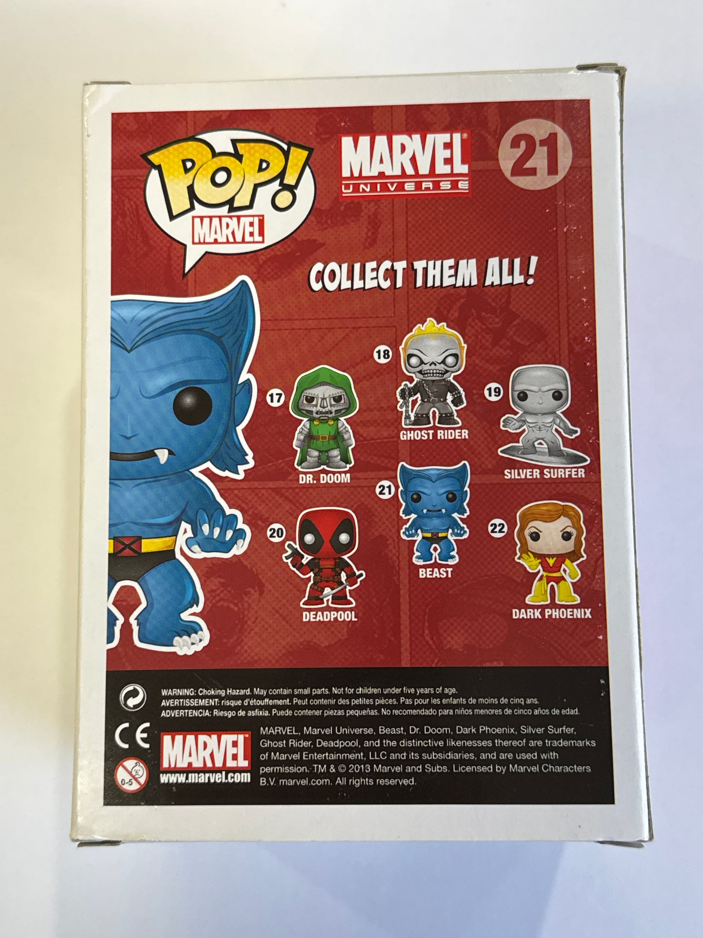 Marvel Universe - Beast Pop! Vinyl #21
