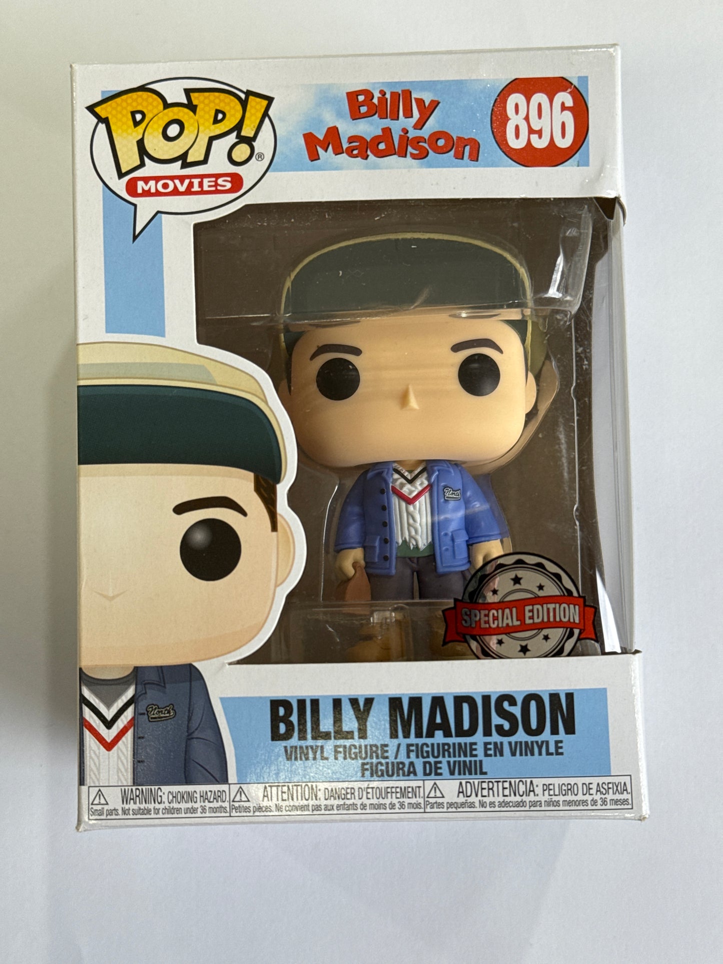 Billy Madison - Billy with Lunch Bag US Exclusive Pop! Vinyl #896