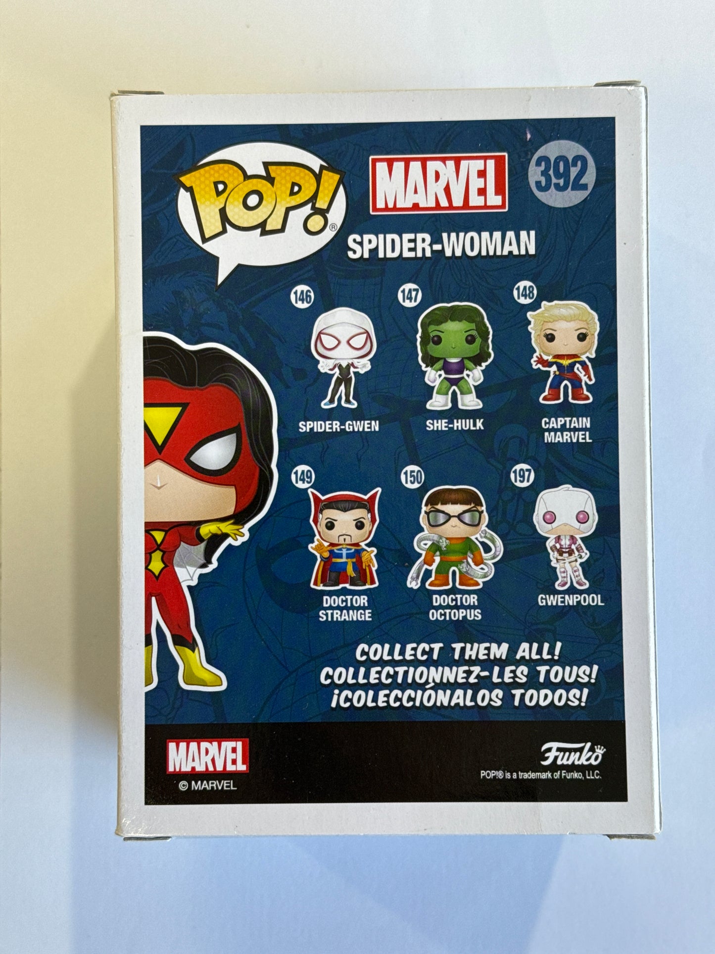 Spider-Man - Spider-Woman 2018 NYCC Exclusive Pop! Vinyl #392