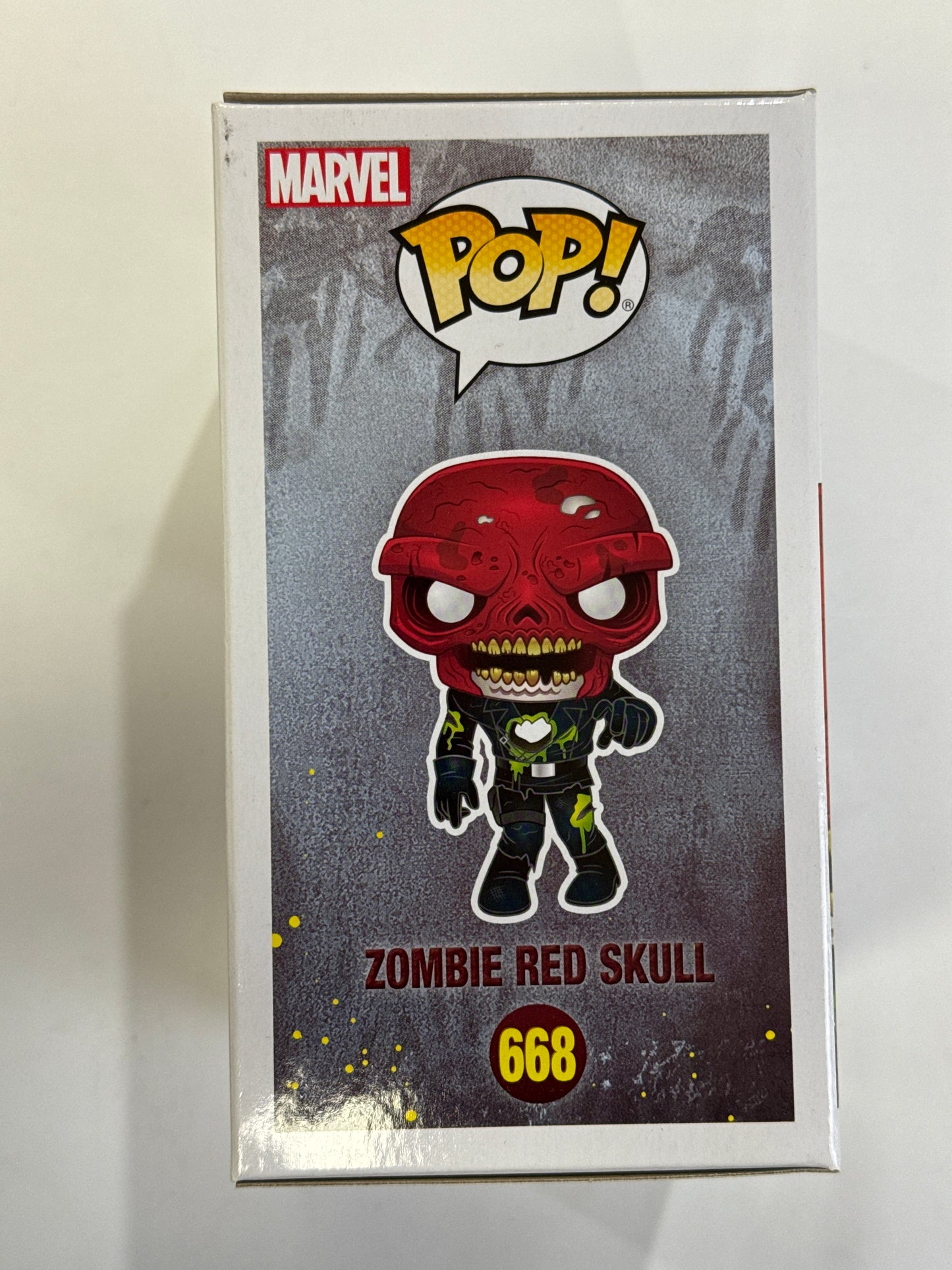 Marvel Zombies - Zombie Red Skull Marvel Collector Corps Pop! Vinyl #668