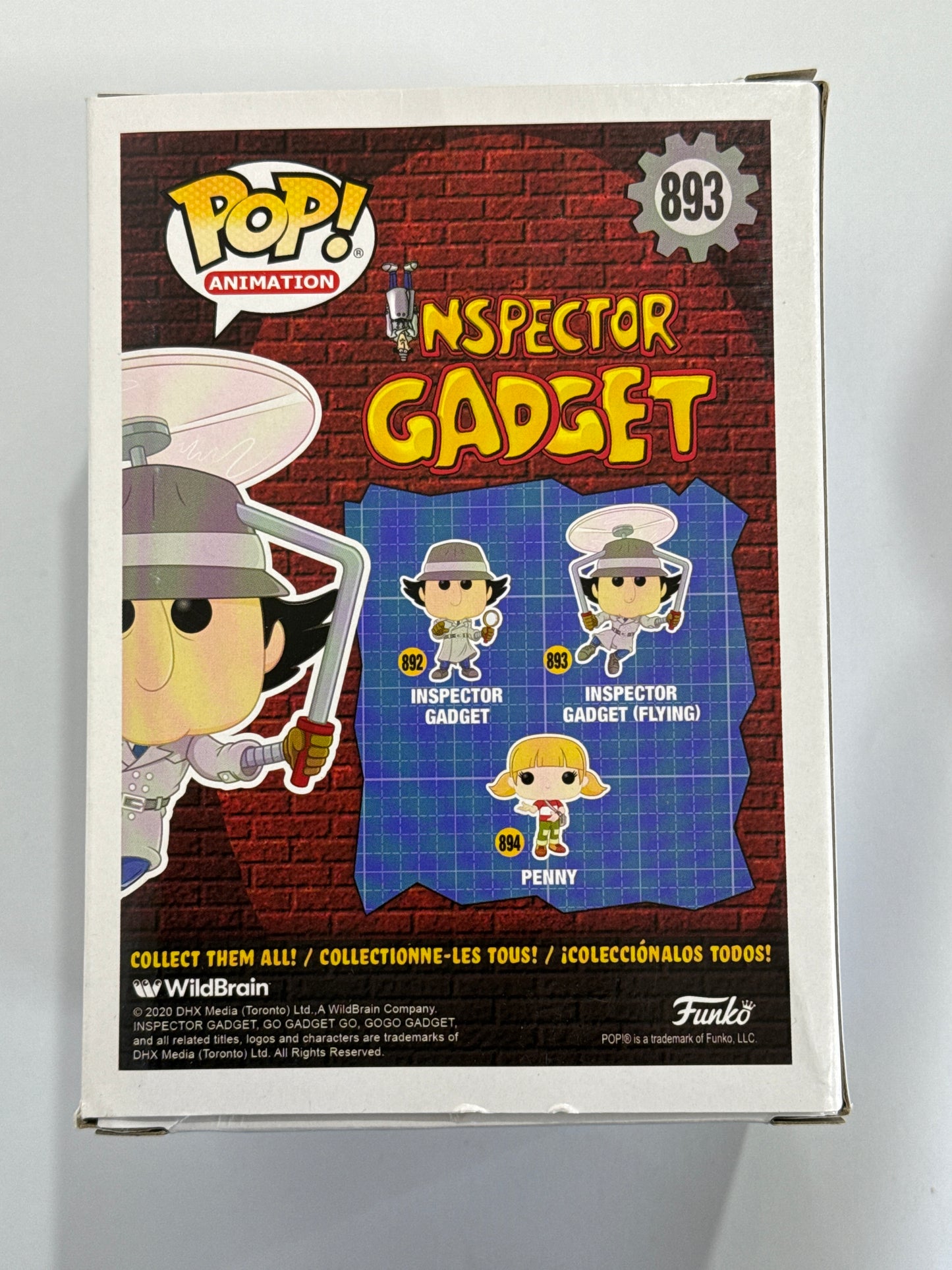 Inspector Gadget - Gadget Flying Pop! Vinyl #893