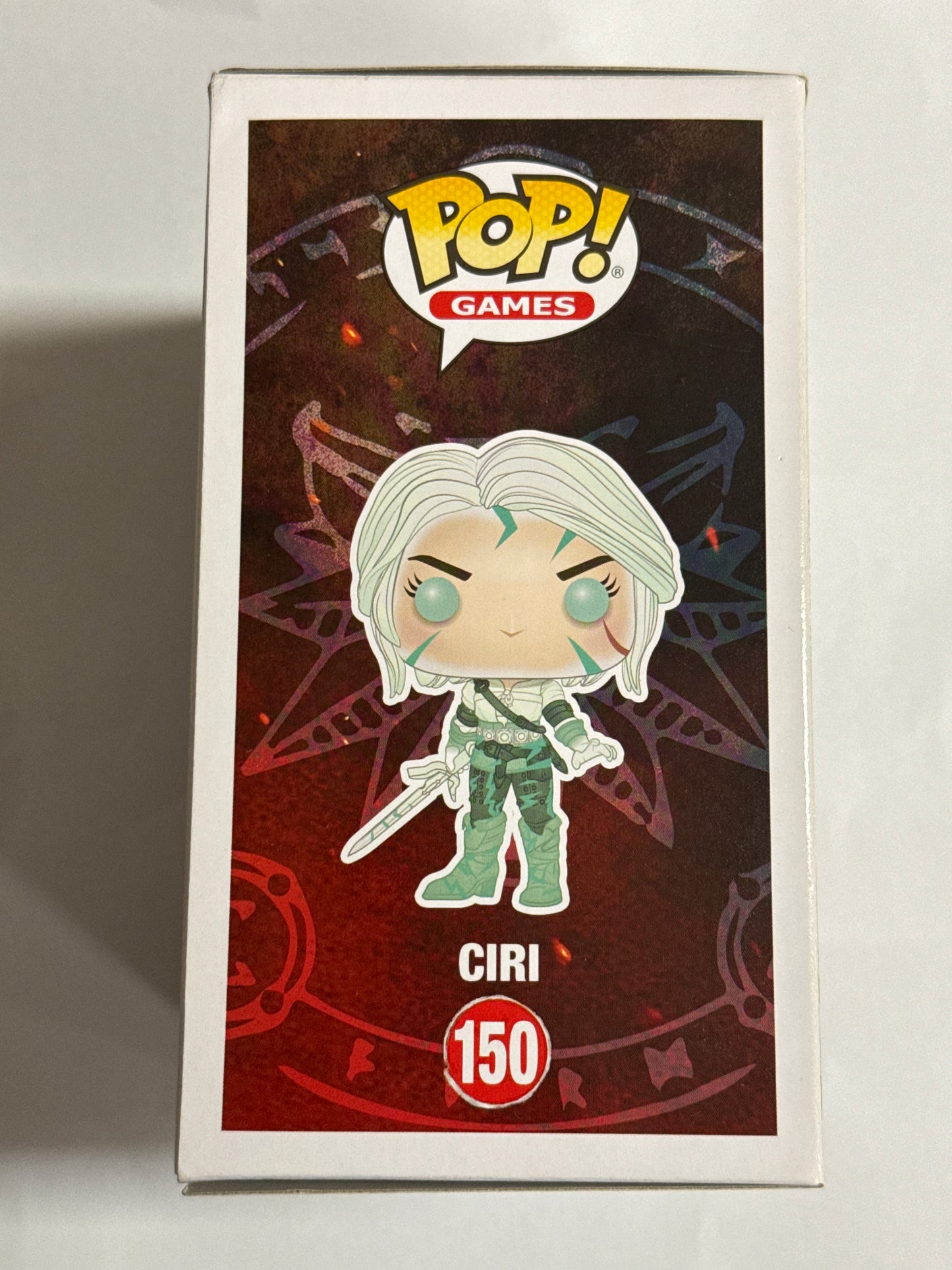 The Witcher Wild Hunt - Ciri Magic Glow E3 2019 Pop! Vinyl #150