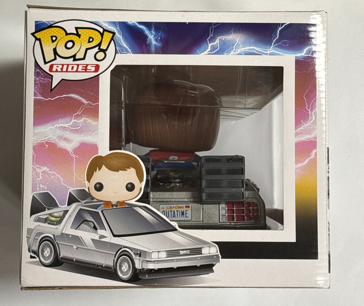 Back to the Future - Marty McFly In DeLorean Pop Vinyl #02