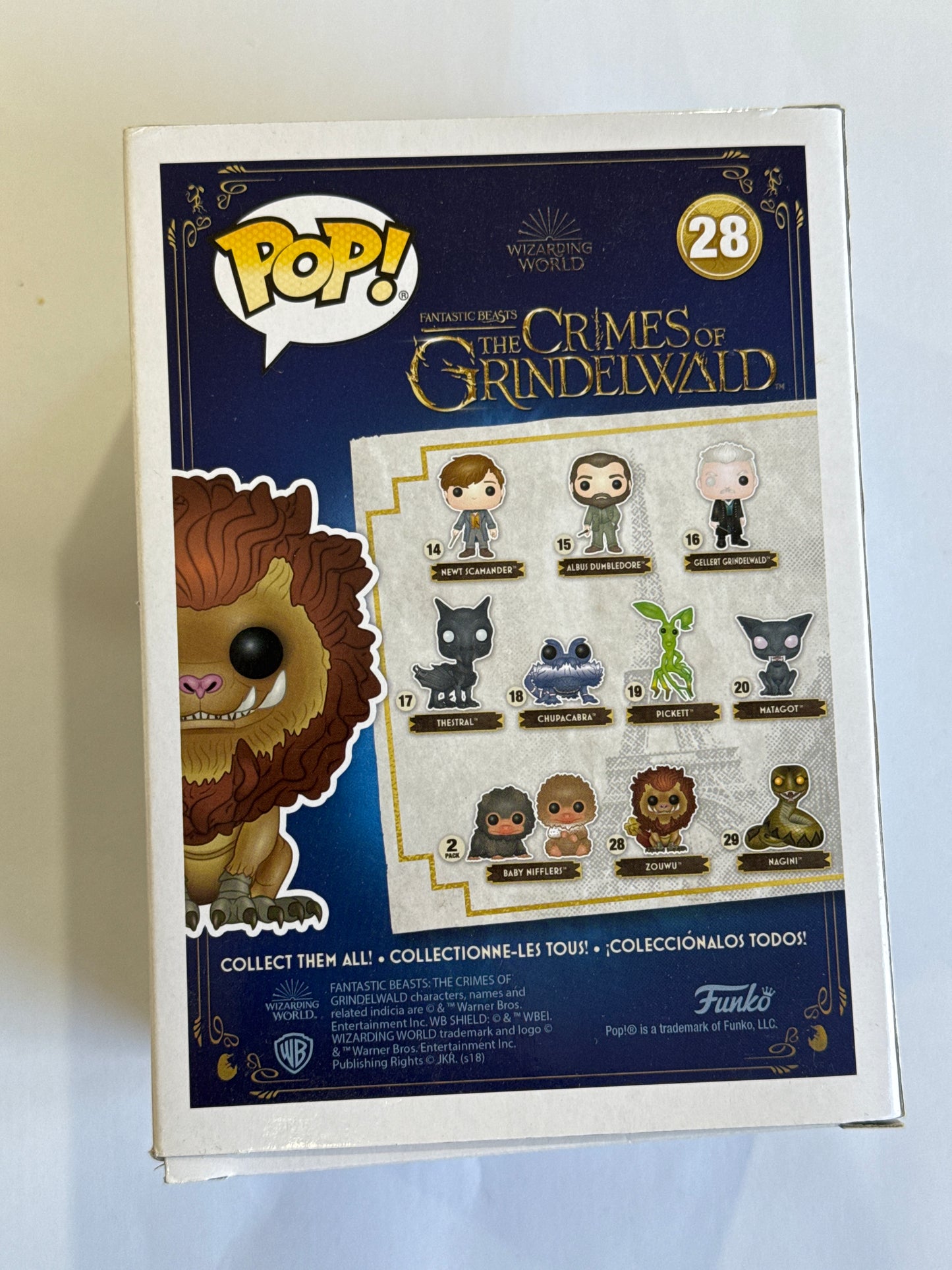 Fantastic Beasts 2: The Crimes of Grindelwald - Zouwu Pop! Vinyl #28