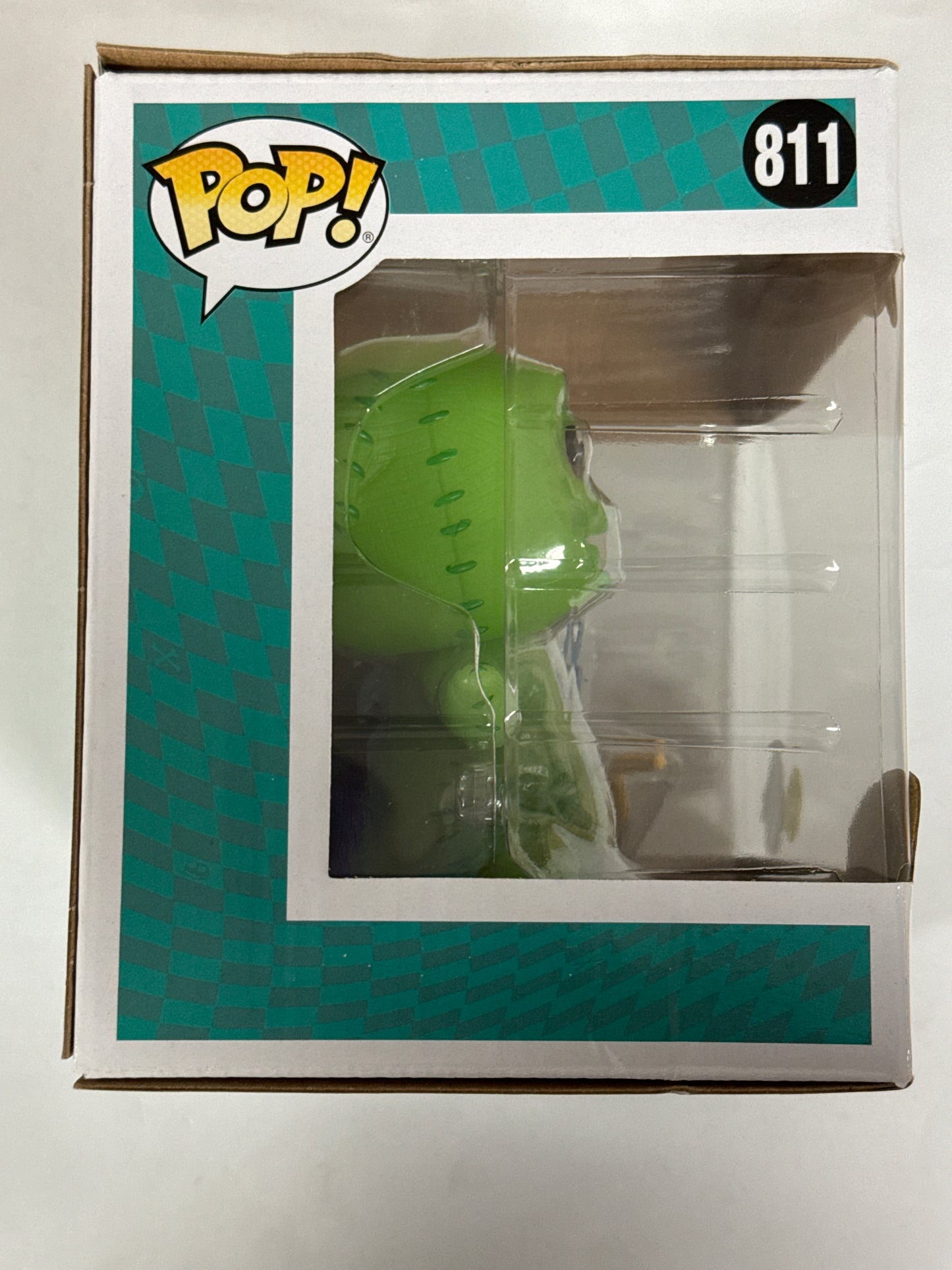 The Nightmare Before Christmas - Oogie Boogie with Spinwheel Neon US Exclusive Pop! Deluxe #811