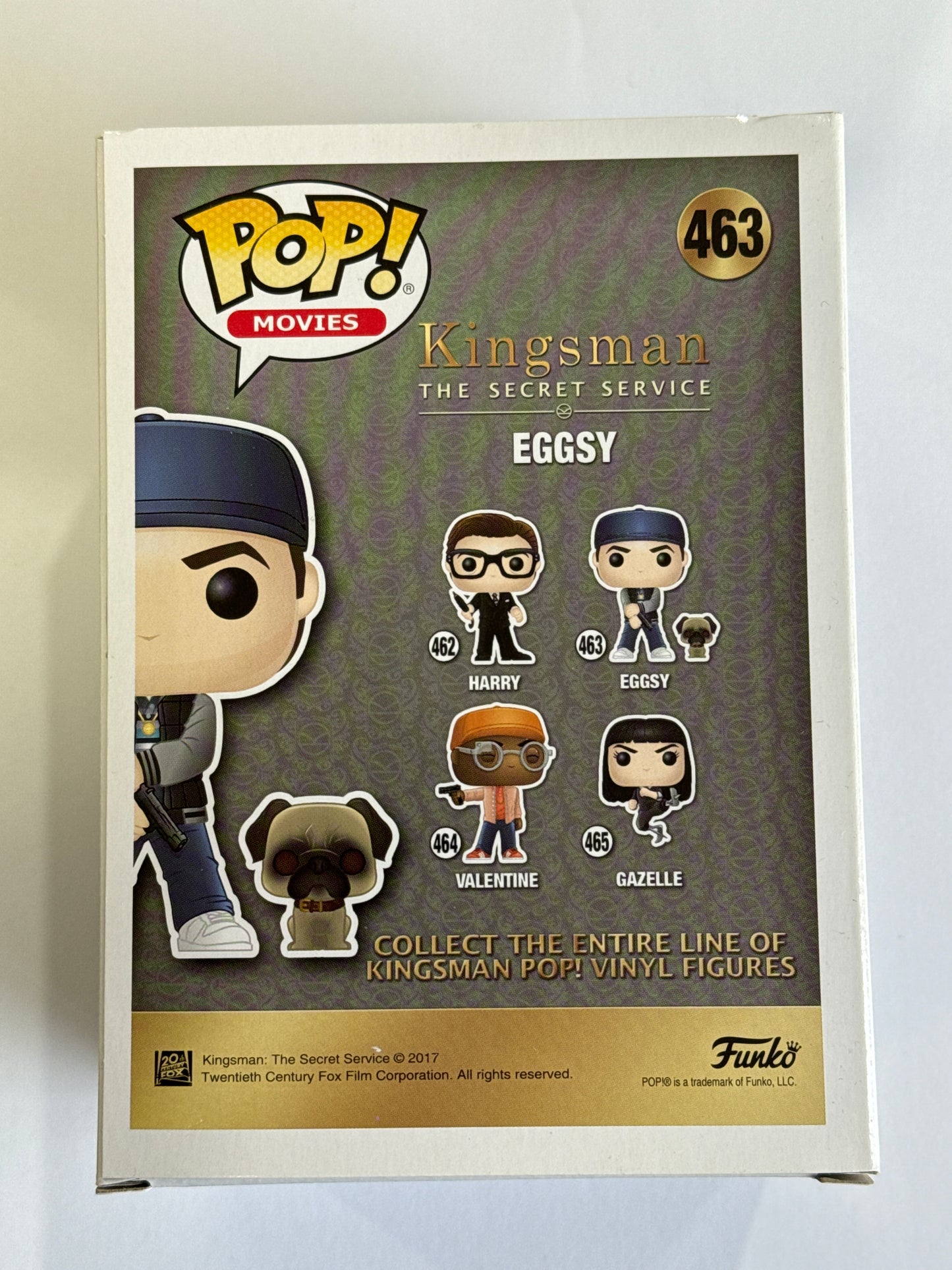 Kingsman The Secret Service- Eggsy Pop! Vinyl #463