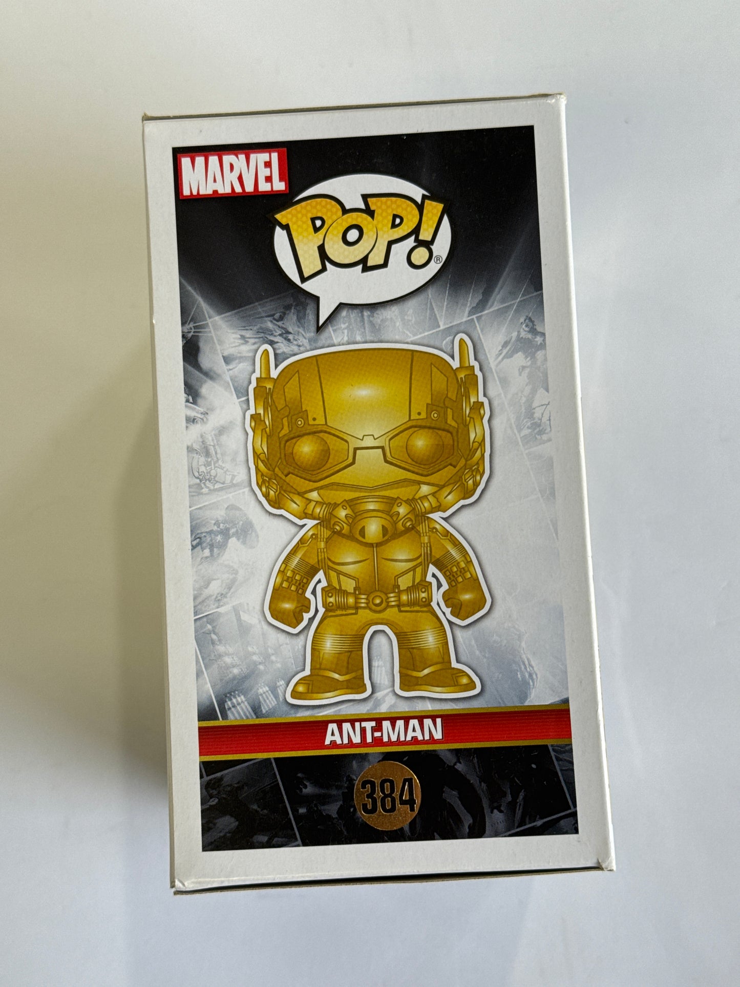 Marvel Studios 10th Anniversary - Ant-Man Gold Chrome Pop! Vinyl #384