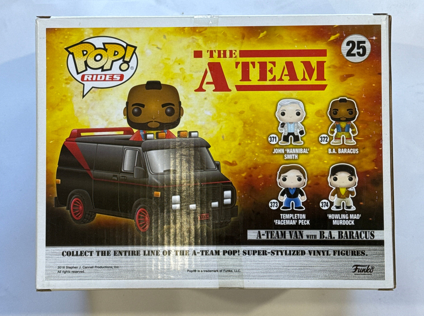 A-Team - A-Team Van with B.A Baracus Pop Ride #25