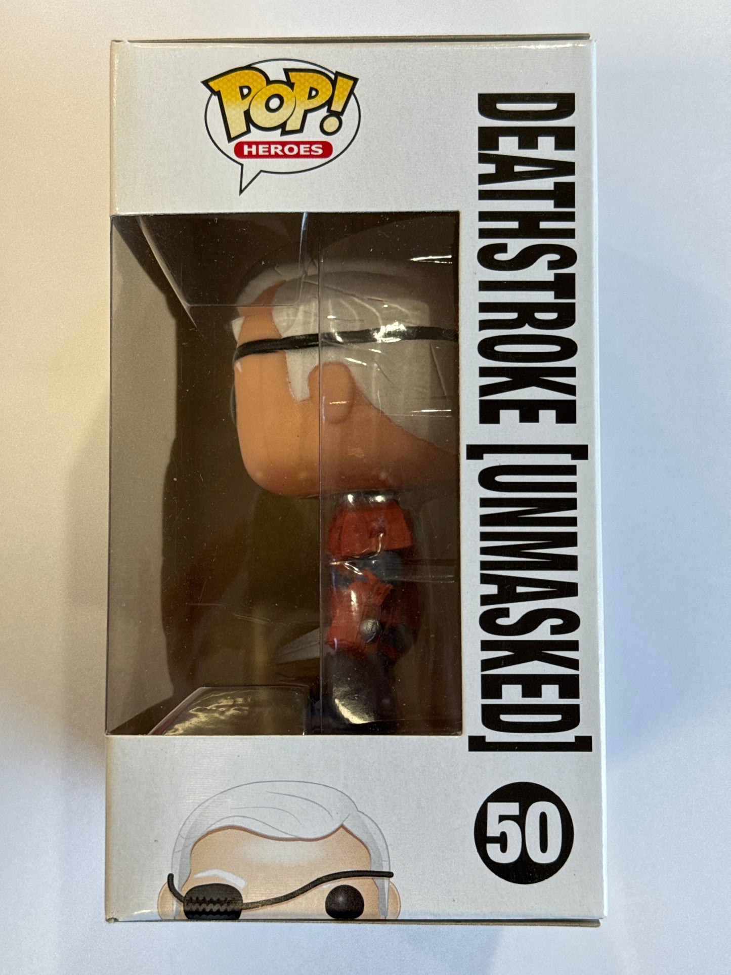DC Comics - Deathstroke (Unmasked) Pop! Vinyl #50