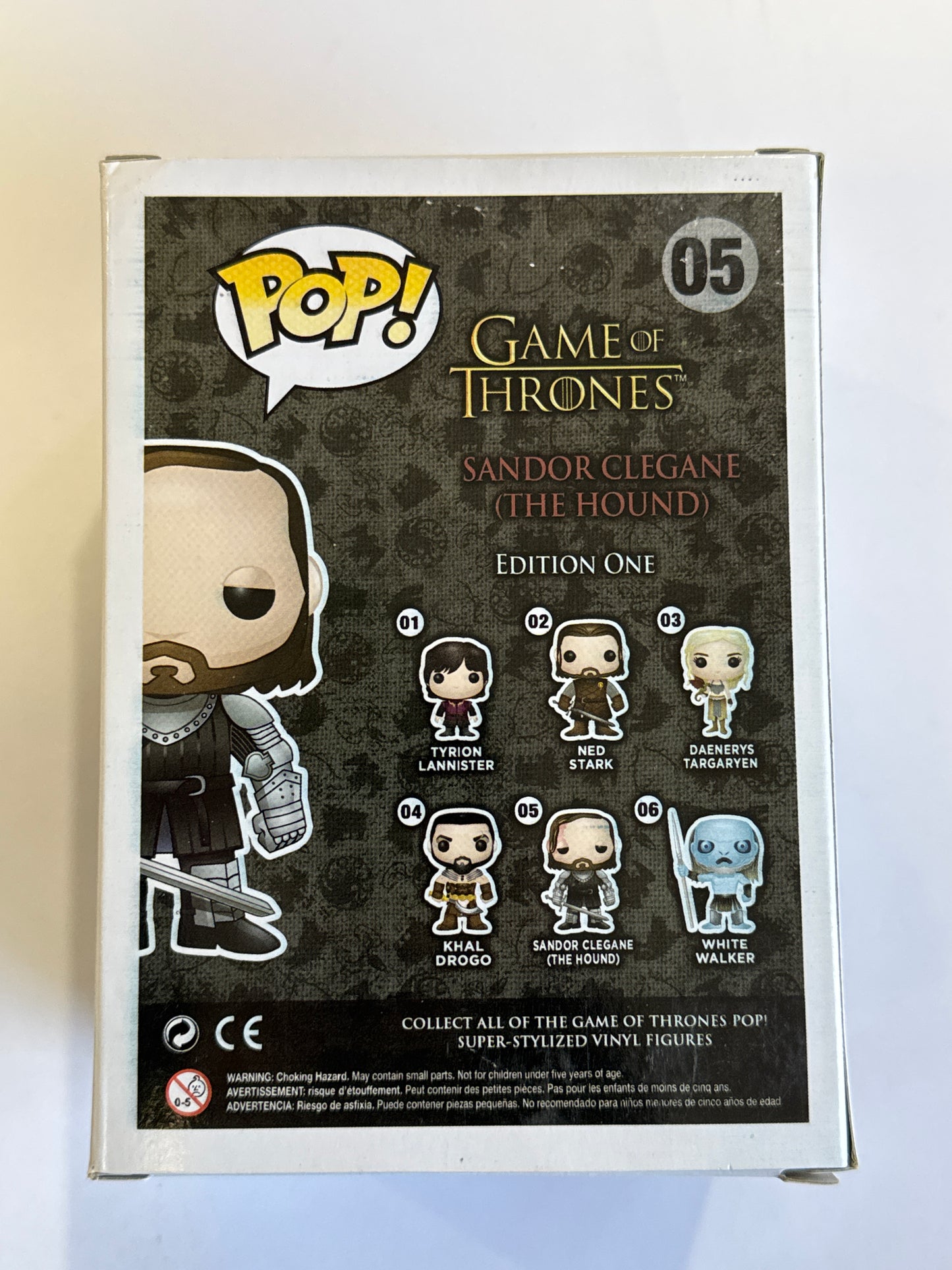 Game Of Thrones - The Hound Pop! Vinyl #05
