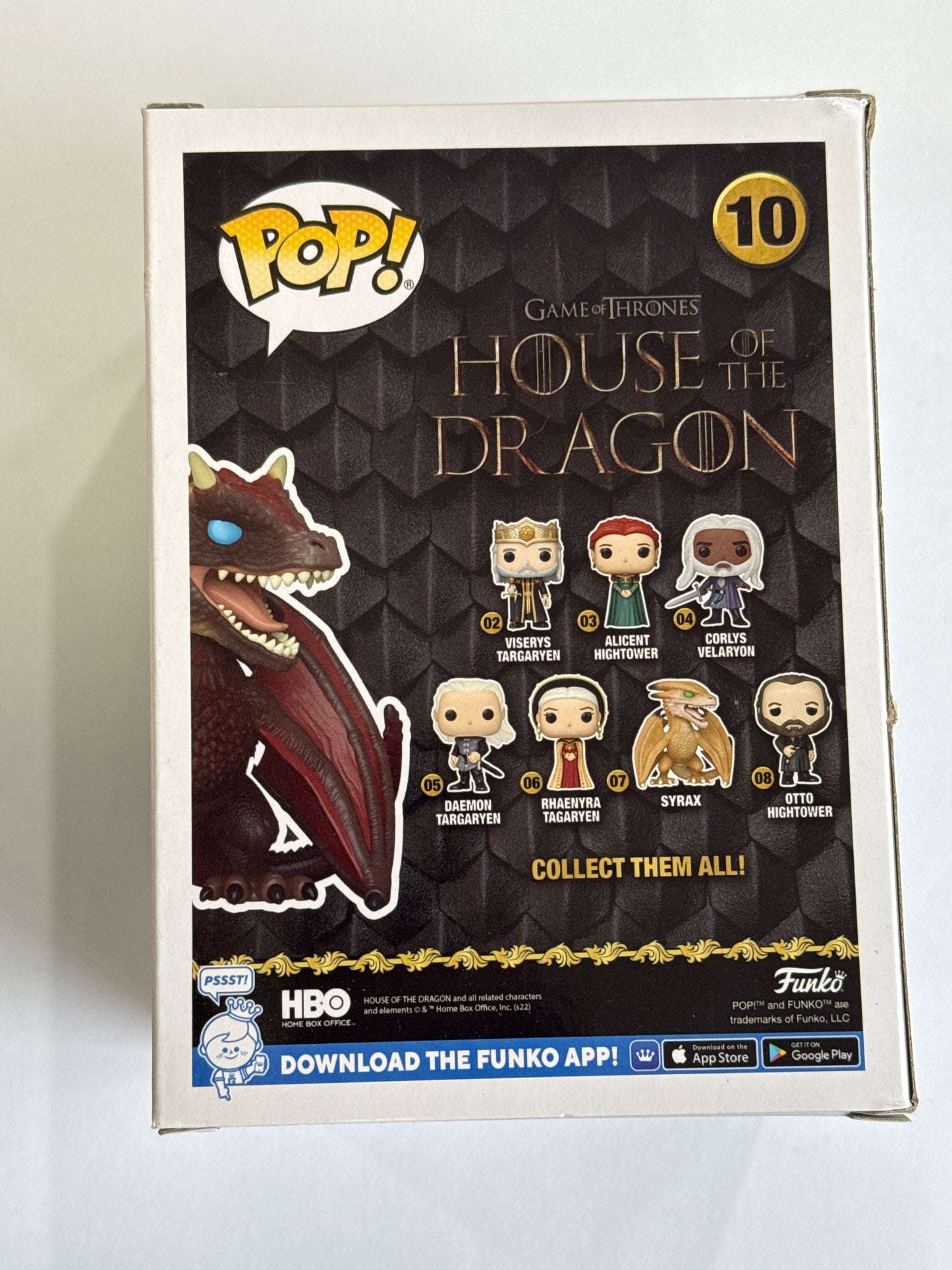 House of the Dragon - Caraxes US Exclusive Pop! Vinyl #10