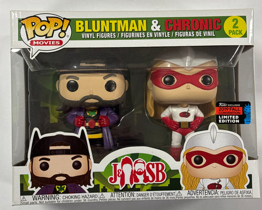 Jay And Silent Bob - Bluntman & Chronic NYCC 2019 Exclusive Pop! Vinyl 2-pack