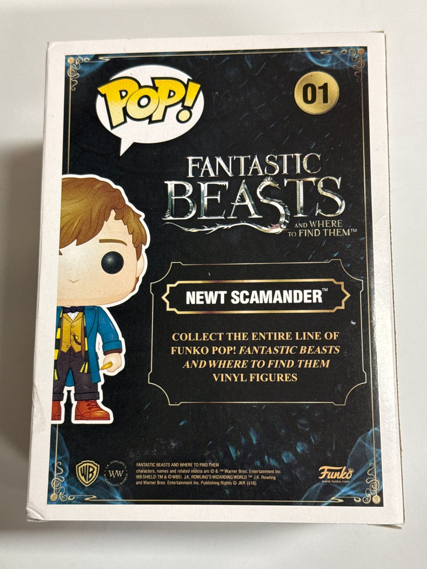 Fantastic Beasts - Newt Scamander (Suitcase) 2016 SDCC Summer Convention Pop! Vinyl #01