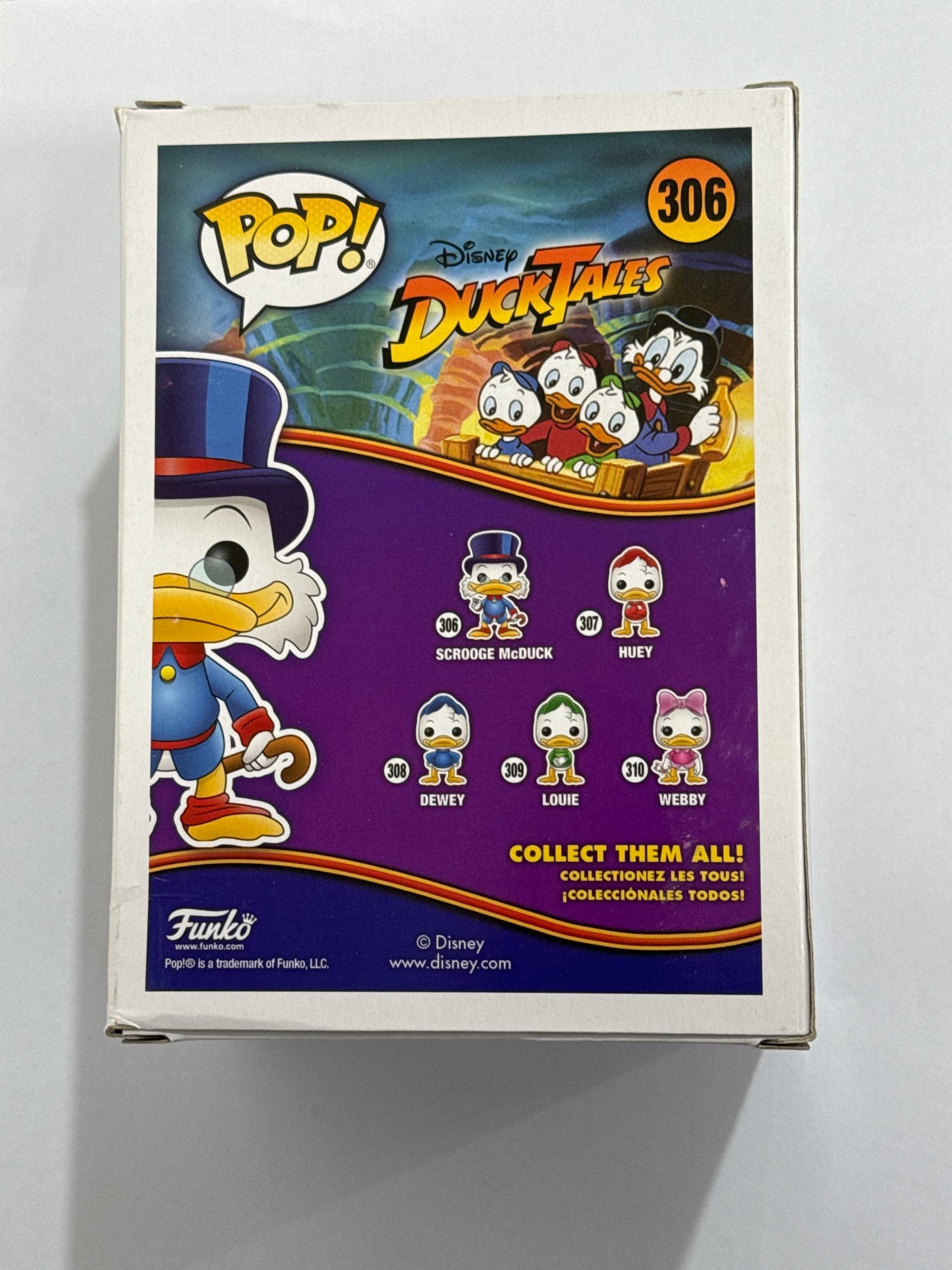 Duck Tales - Scrooge McDuck Pop Vinyl #306
