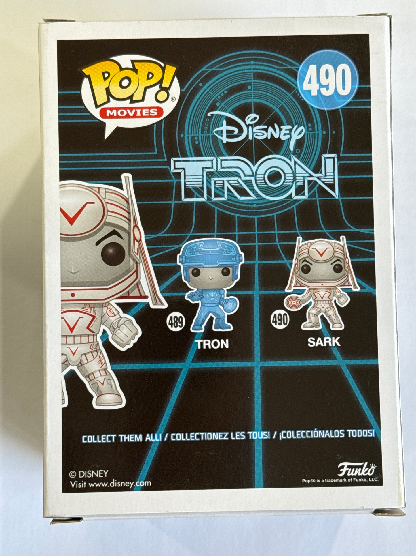 Tron - Sark Glow Pop! Vinyl #490