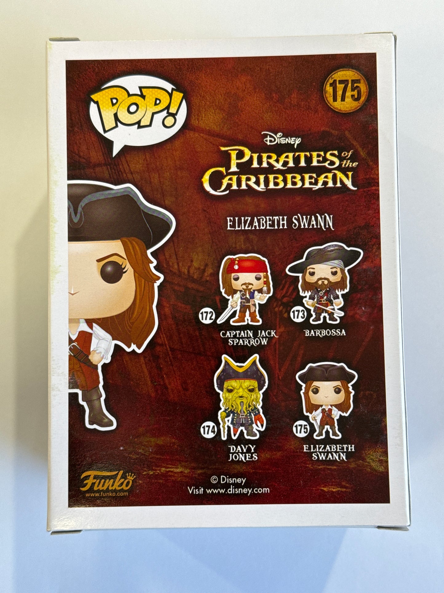 Pirates Of The Caribbean - Elizabeth Swann Pop! Vinyl #175