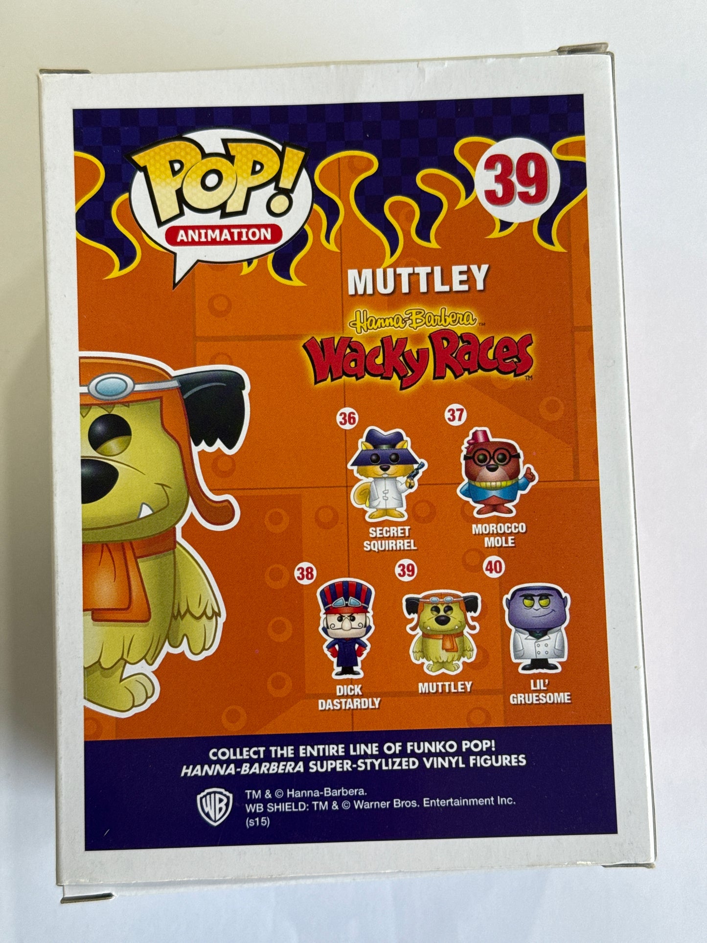 Wacky Races - Muttley Pop! Vinyl #39