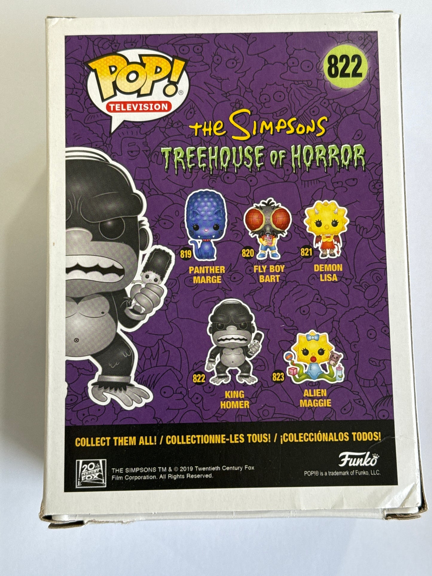 The Simpsons - Homer Kong Pop! Vinyl #822