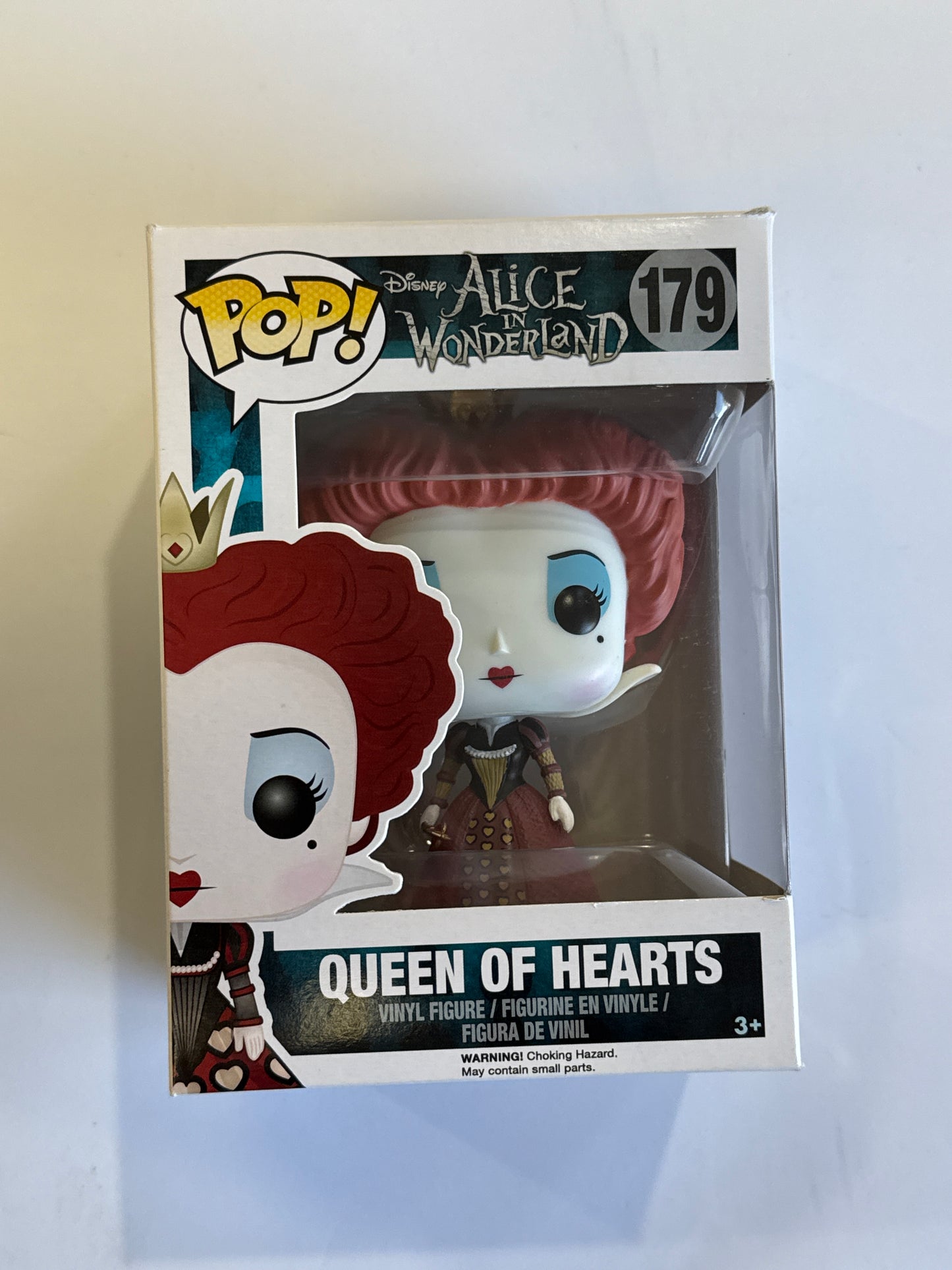 Alice In Wonderland - Queen Of Hearts Pop Vinyl #179