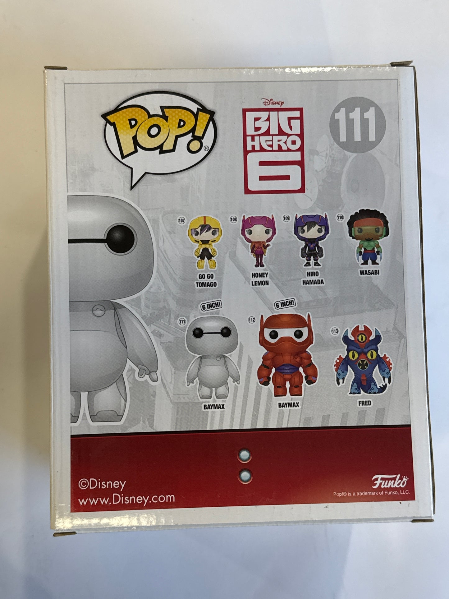 Big Hero 6 - Baymax Diamond Glitter 6 inch Pop! Vinyl #111