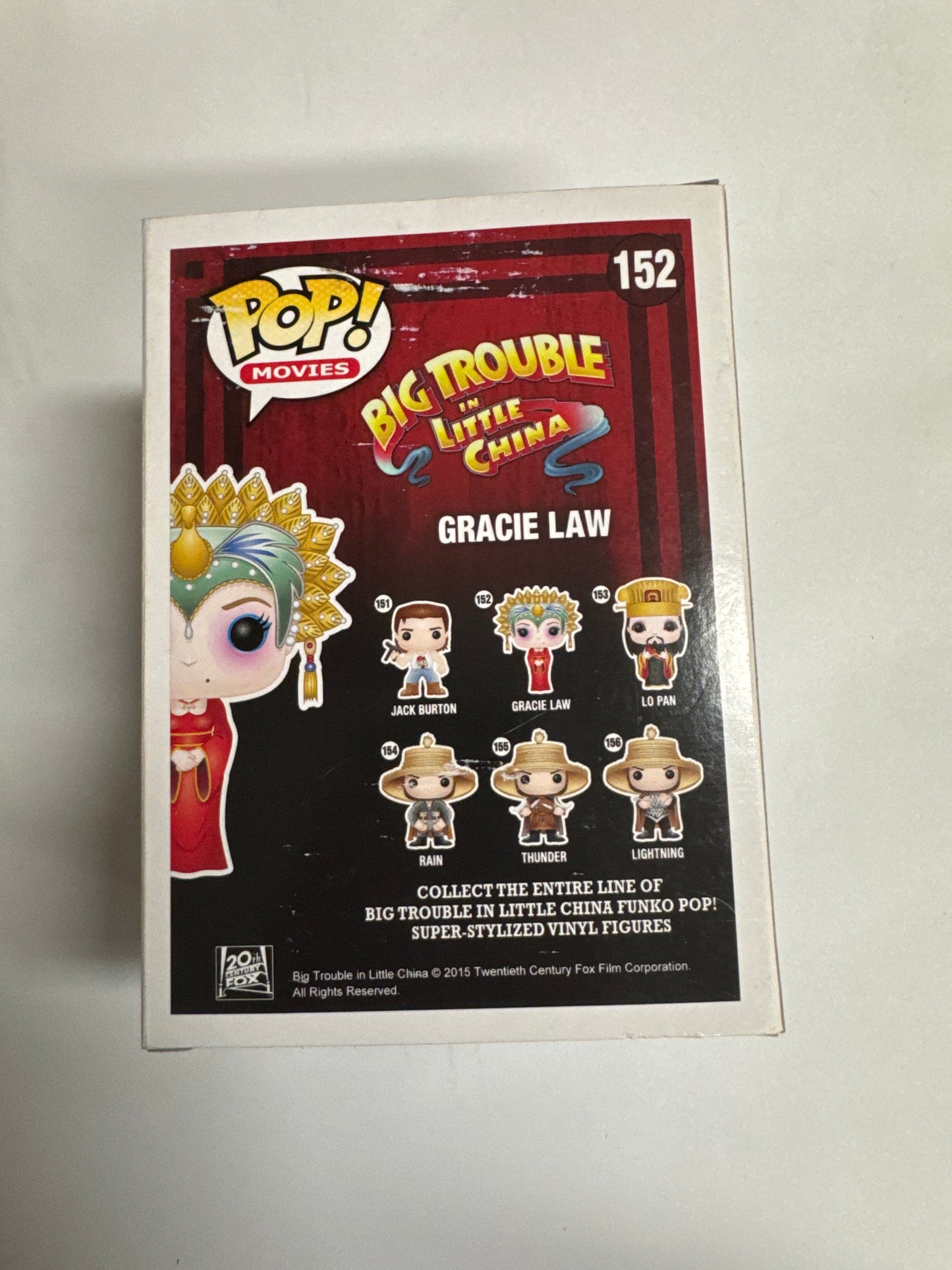 Big Trouble in Little China - Gracie Law Pop Vinyl #152