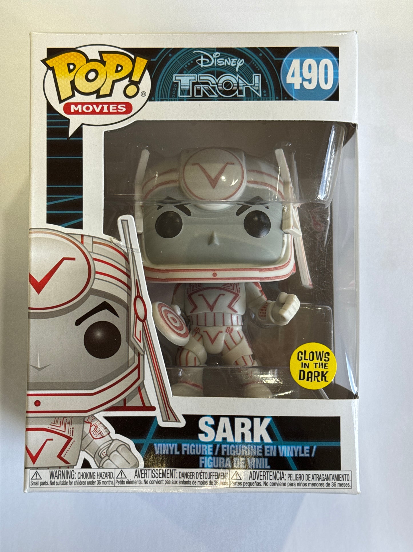 Tron - Sark Glow Pop! Vinyl #490