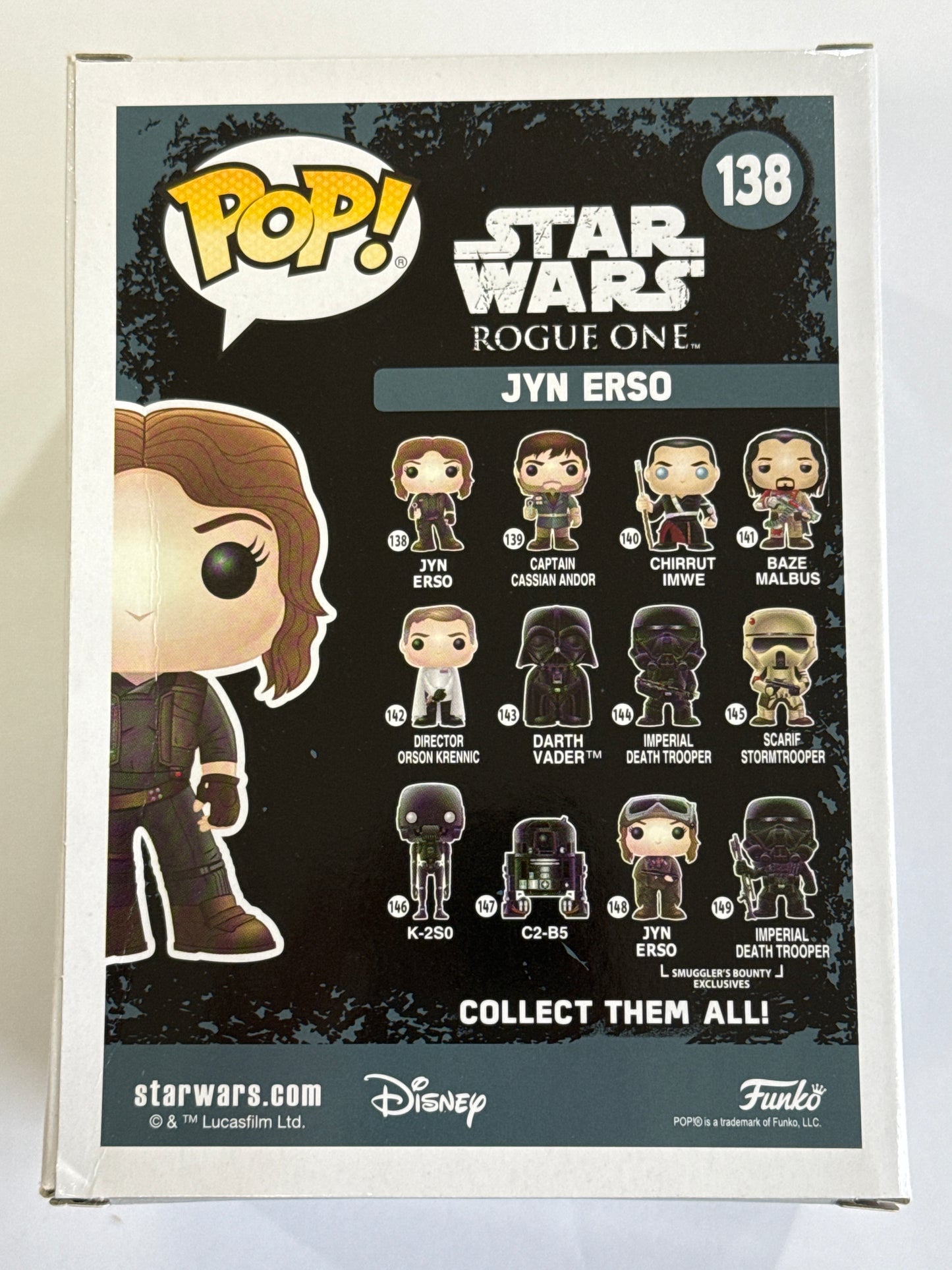 Star Wars: Rogue One - Jyn Erso Pop! Vinyl #138