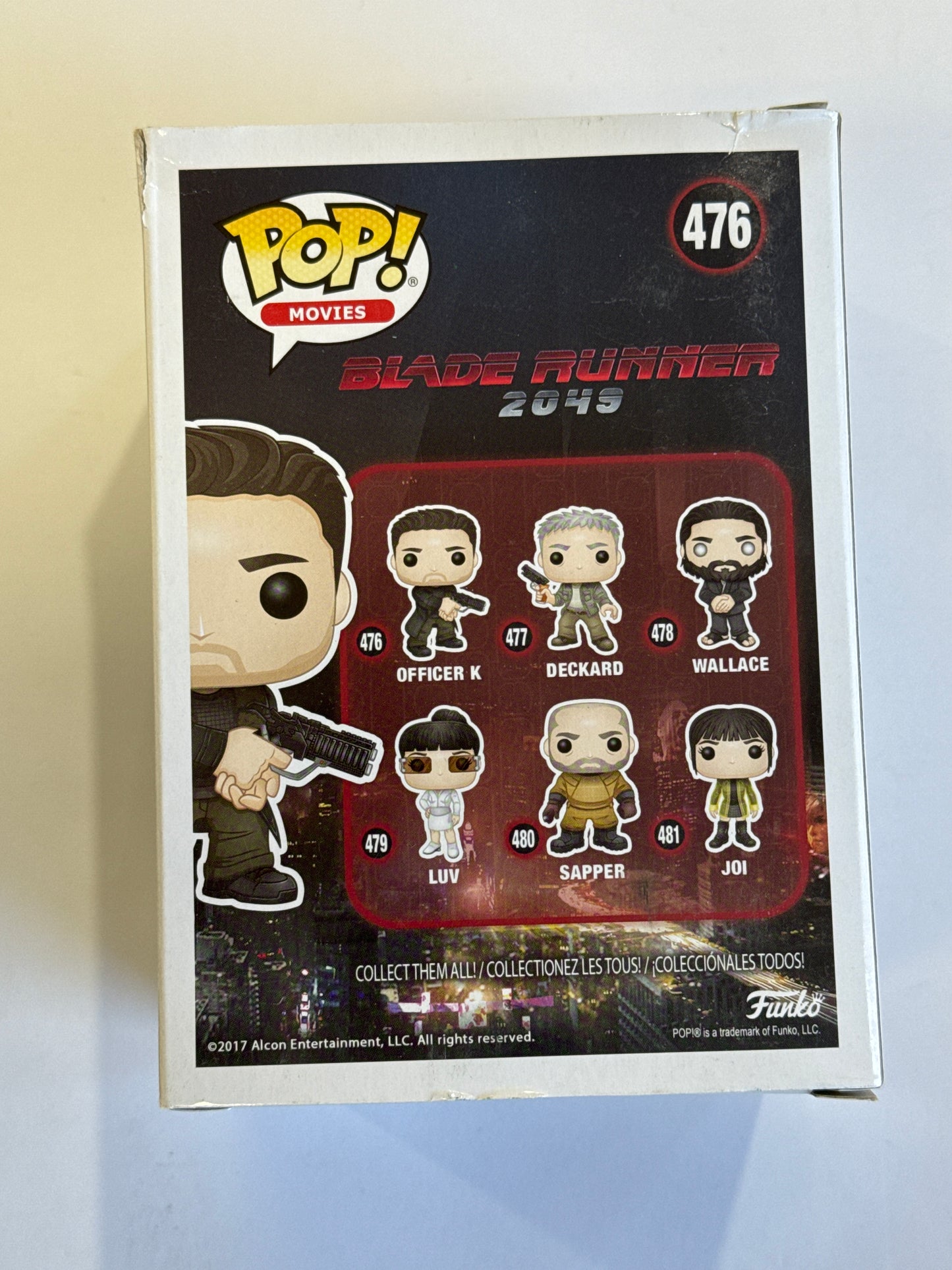 Blade Runner: 2049 - Officer K Pop! Vinyl #476