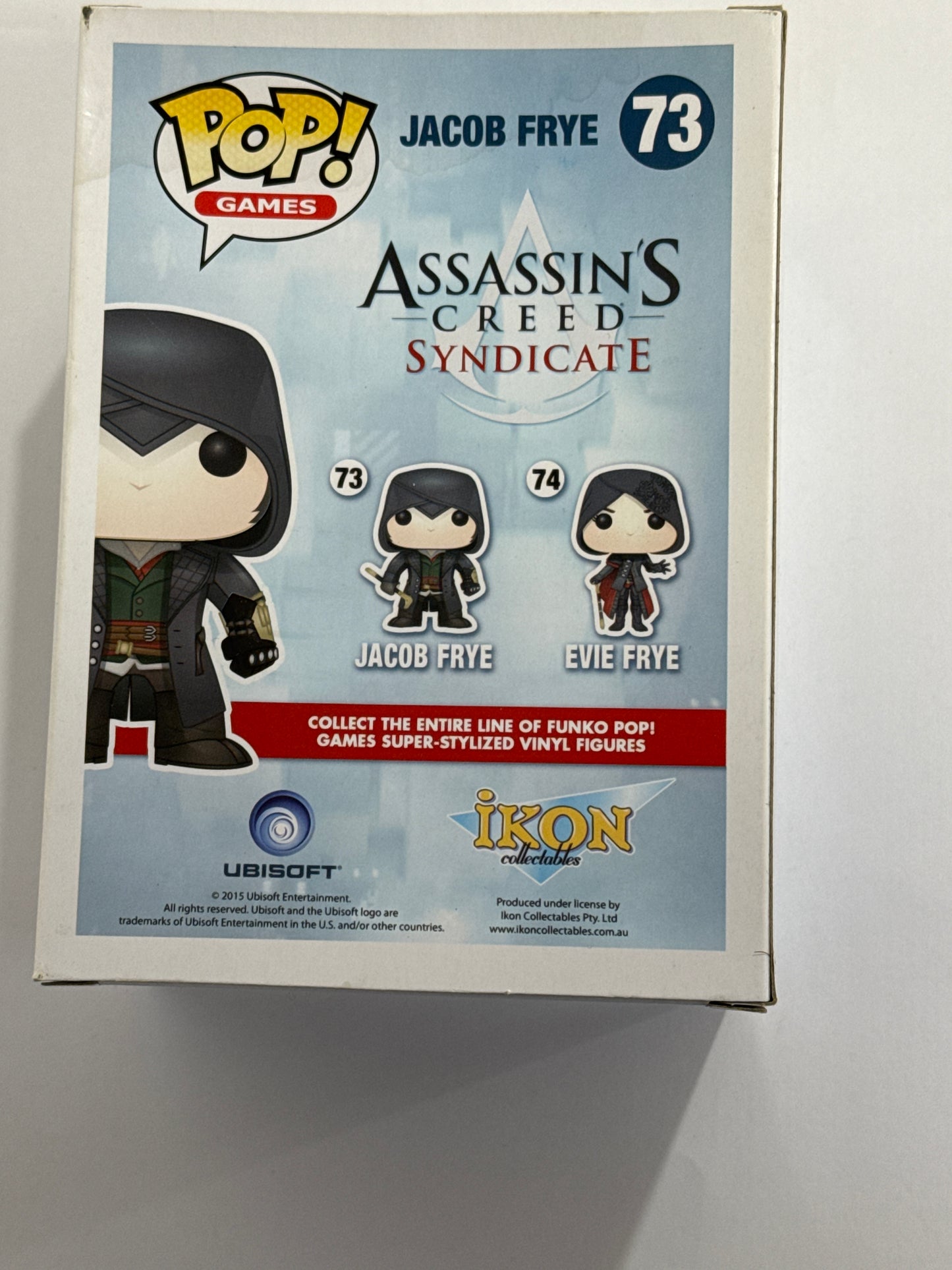 Assassins Creed Syndicate - Jacob Frye Pop! Vinyl #73