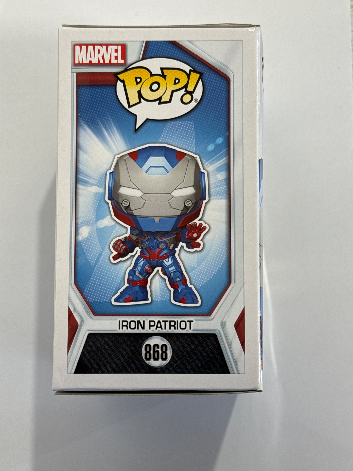 Avengers End Game - Iron Patriot (Metallic) Pop! Vinyl #868