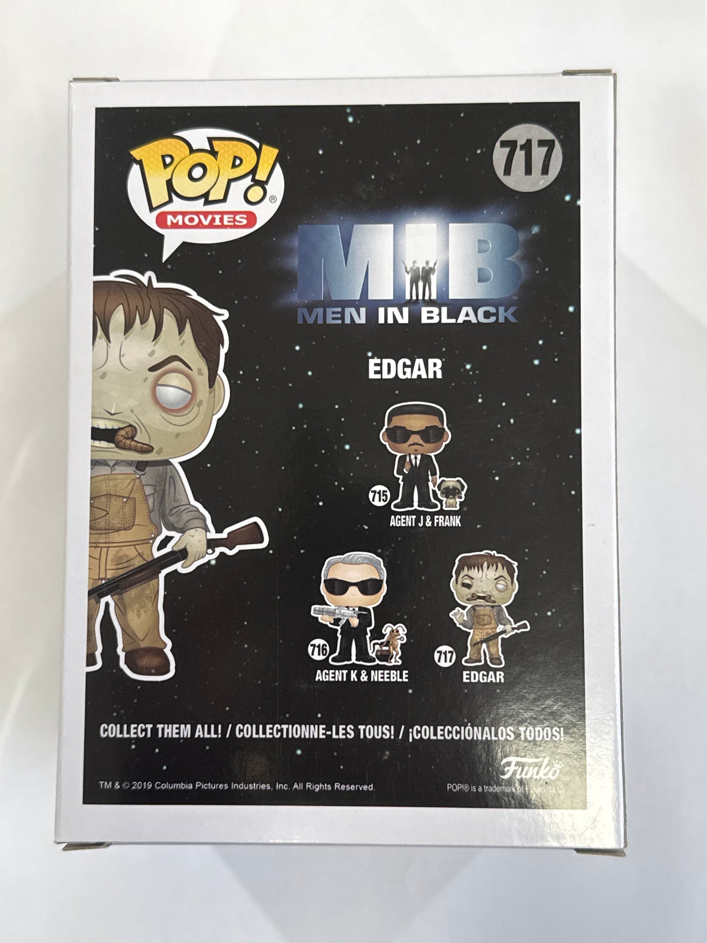 Men In Black - Edgar Pop! Vinyl #717