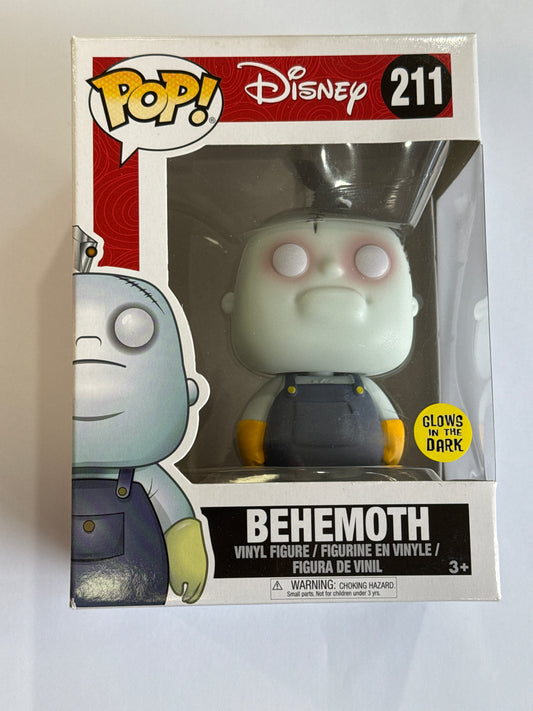 The Nightmare Before Christmas -  Behemoth GITD Pop! Vinyl #211