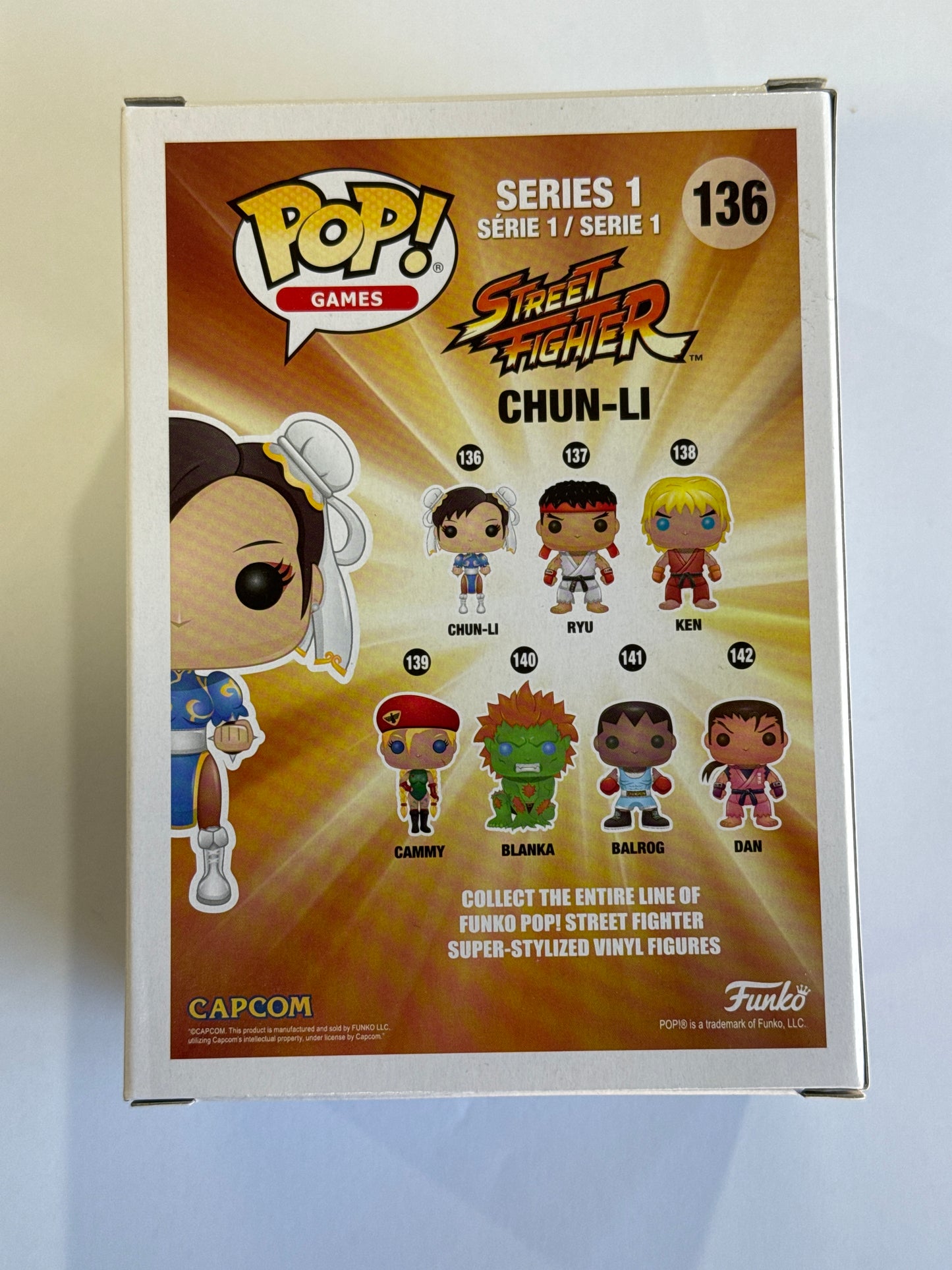 Street Figher - Chun-Li Pop! Vinyl #136
