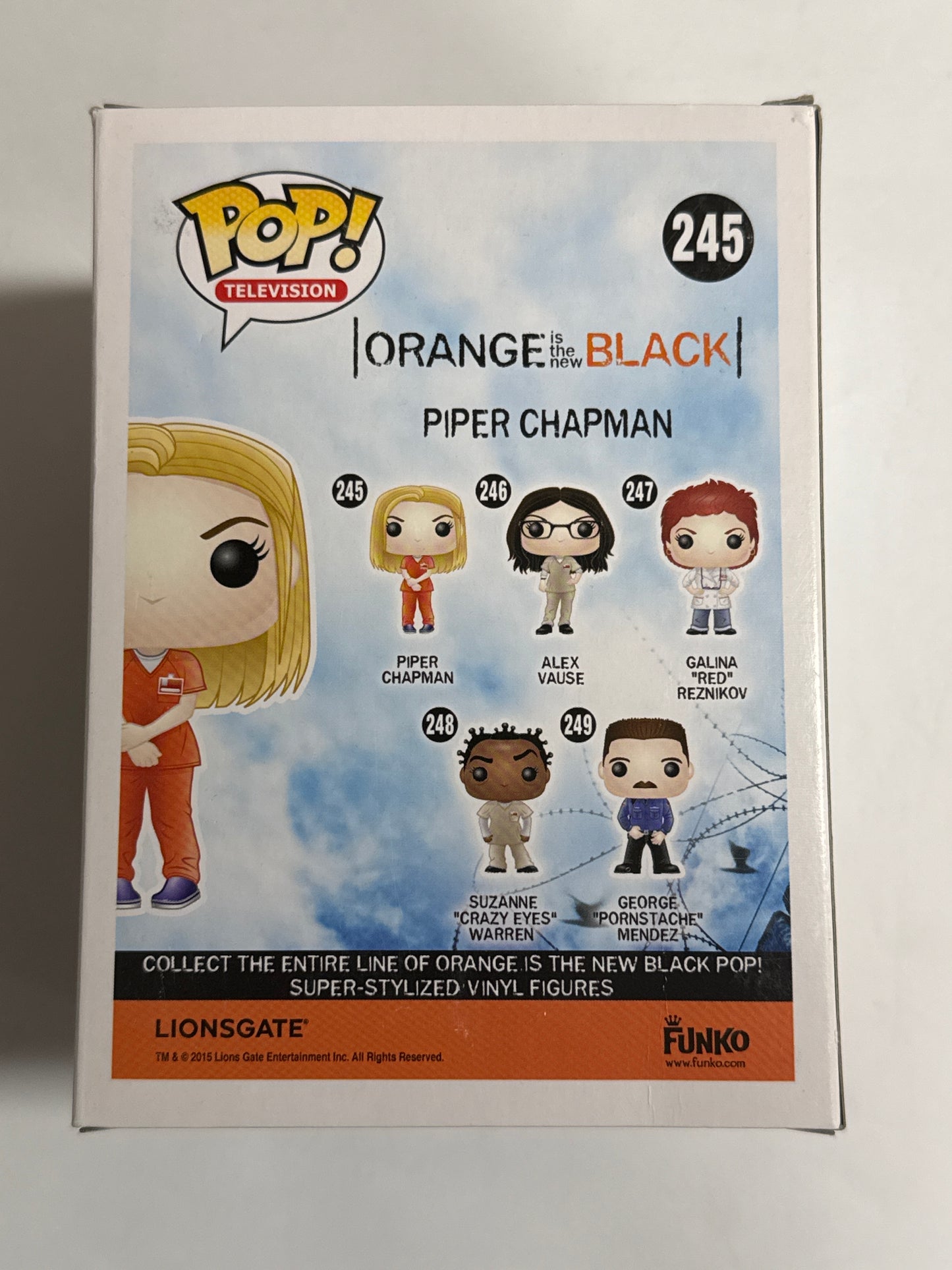 Orange Is The New Black - Piper Chapman Pop! Vinyl #245