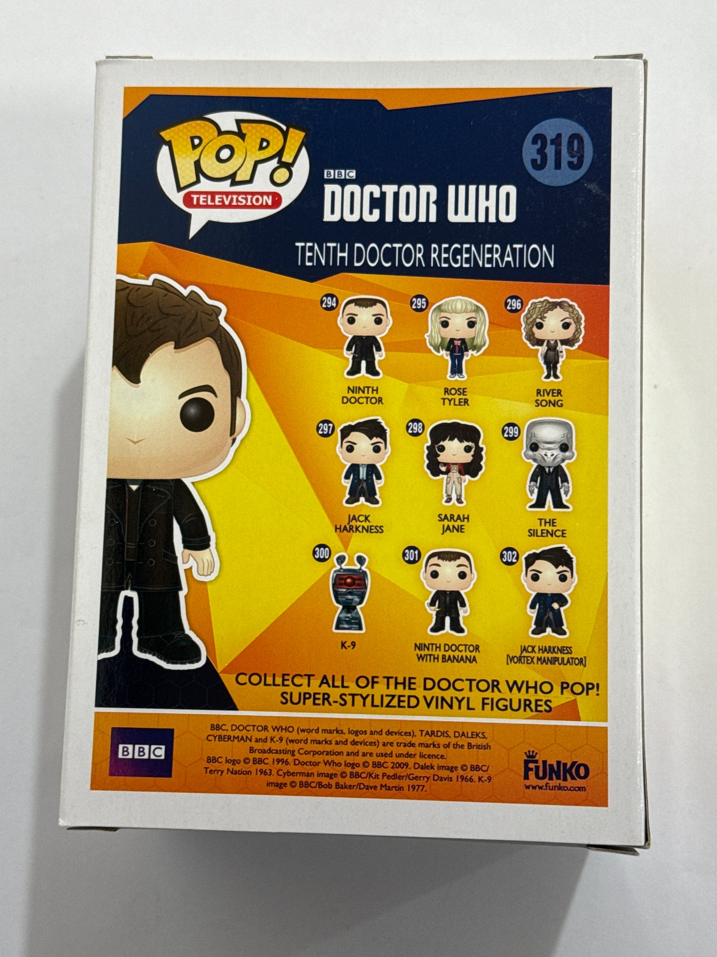 Doctor Who - 10th Doctor Regeneration (Glow) Pop Vinyl #319