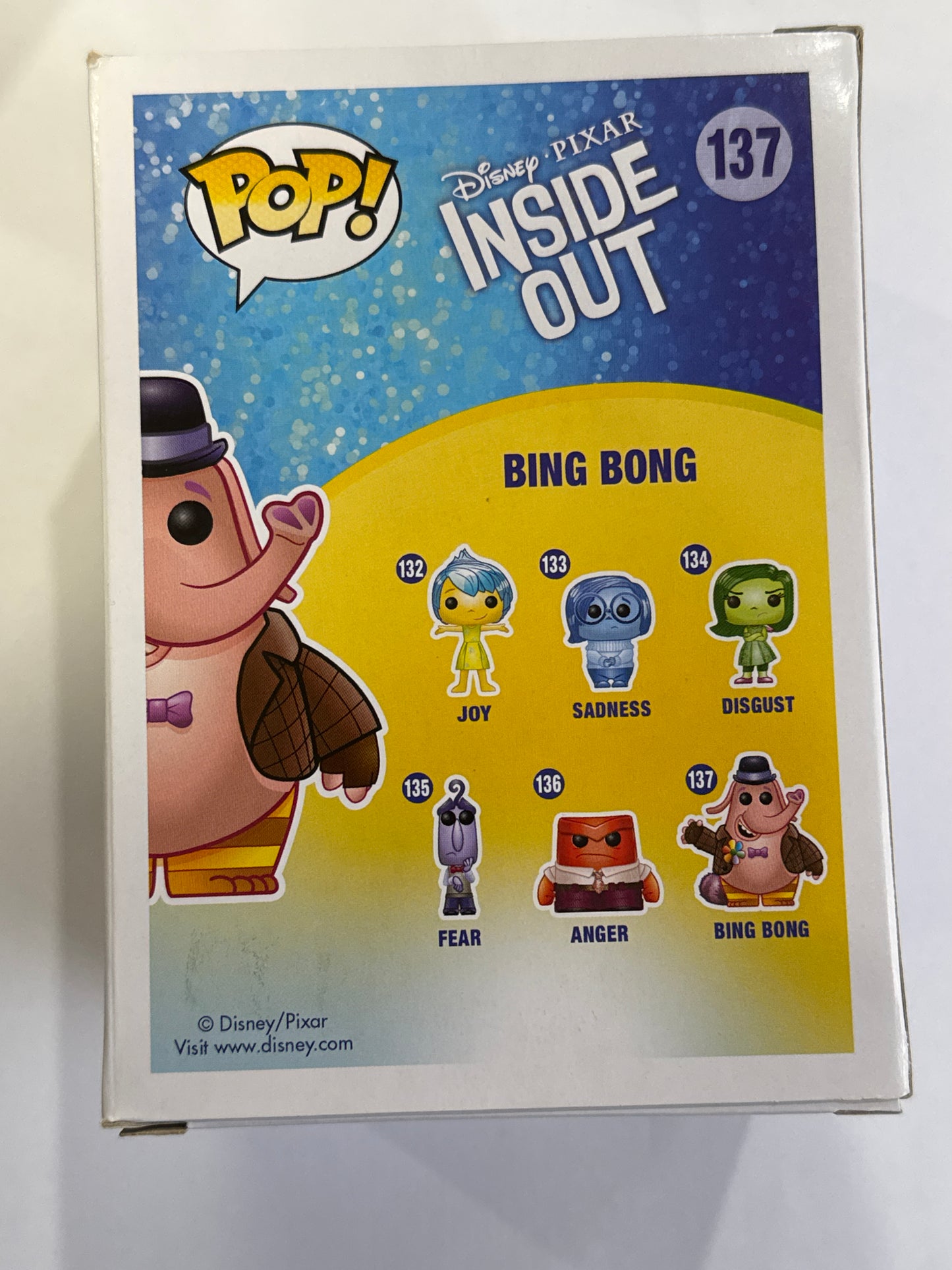 Inside Out - Bing Bong Pop! Vinyl #137
