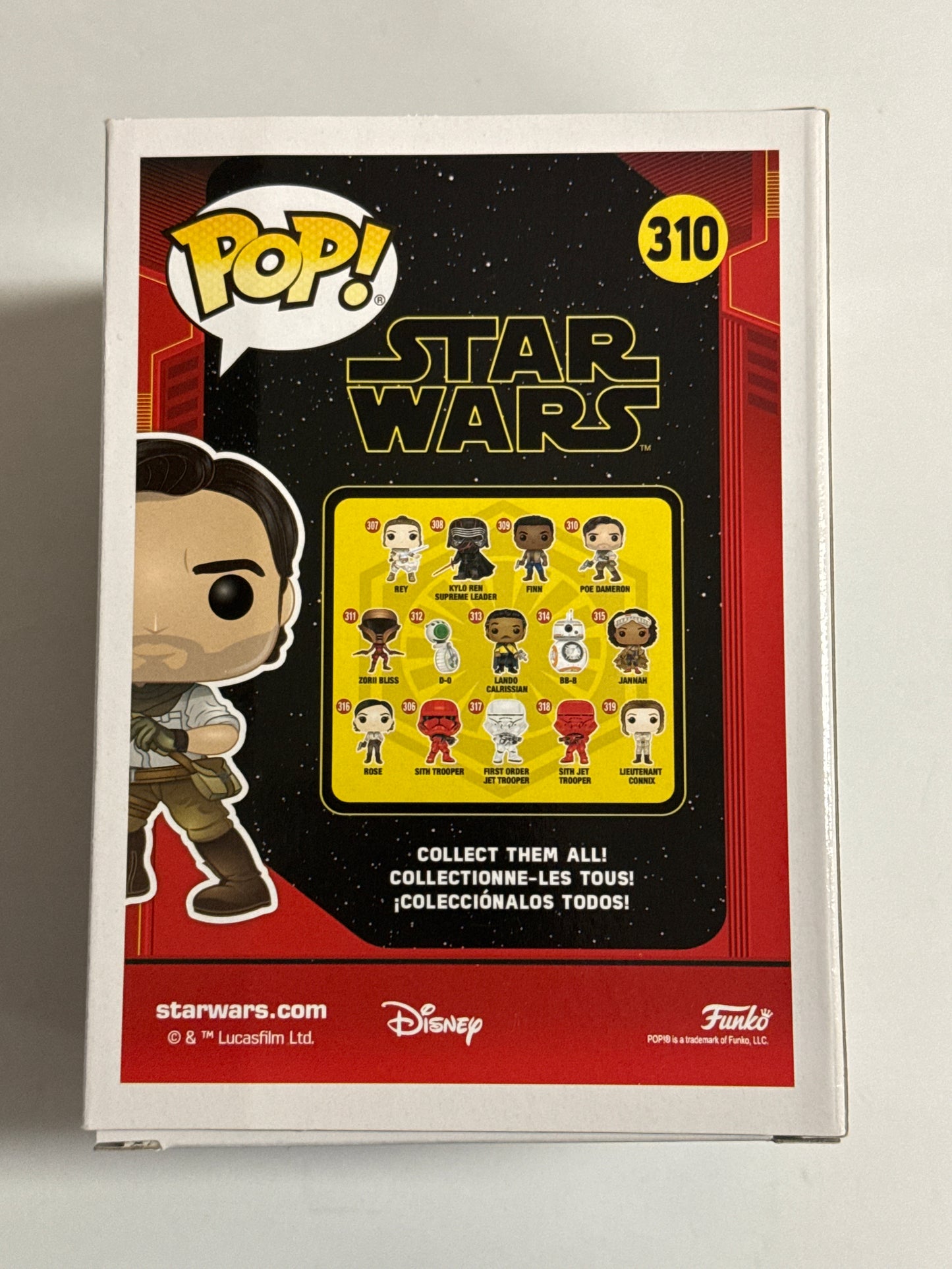 Star Wars - Poe Dameron Pop! Vinyl #310