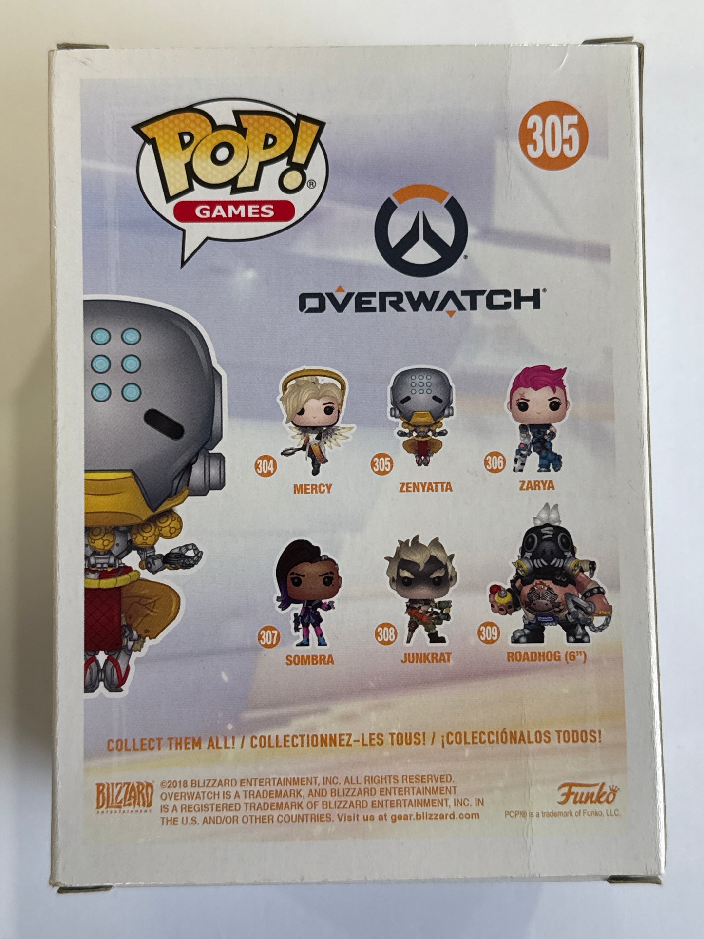 Overwatch - Zenyatta Pop! Vinyl #305