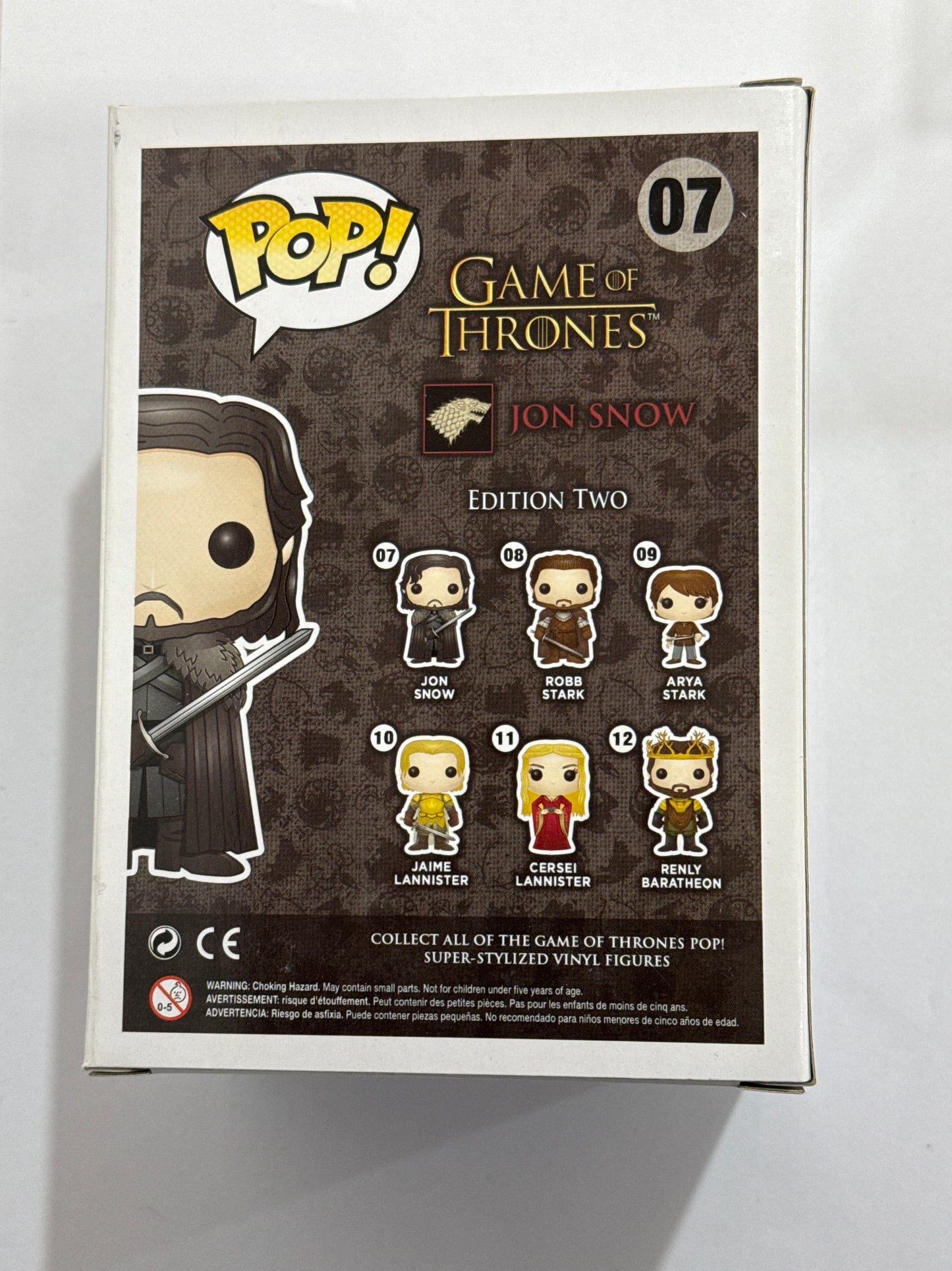 Game of Thrones - Jon Snow Pop! Vinyl #07